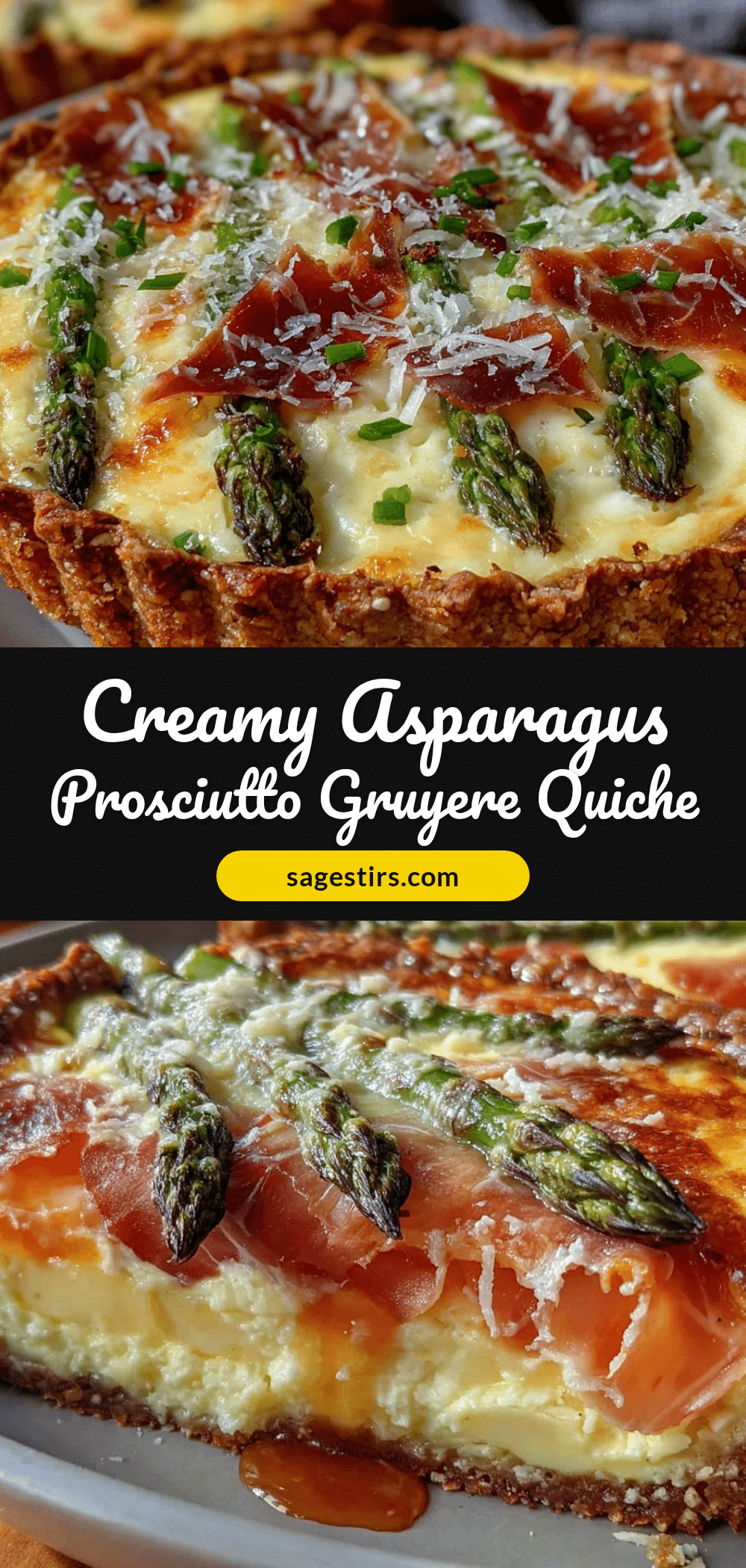 asparagus and prosciutto quiche recipe
