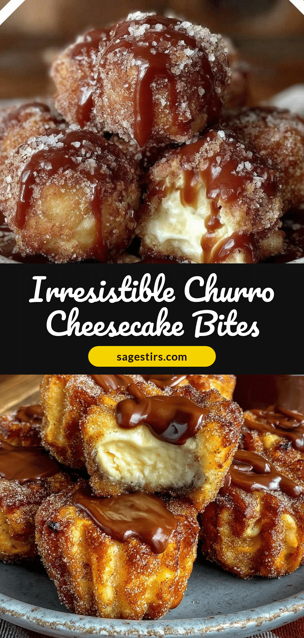 churro cheesecake bites recipe