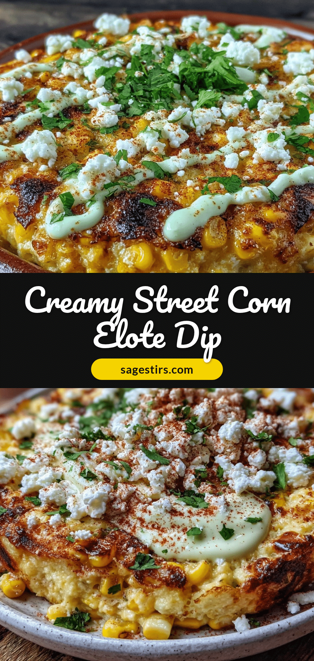 creamy street corn elote dip recipe
