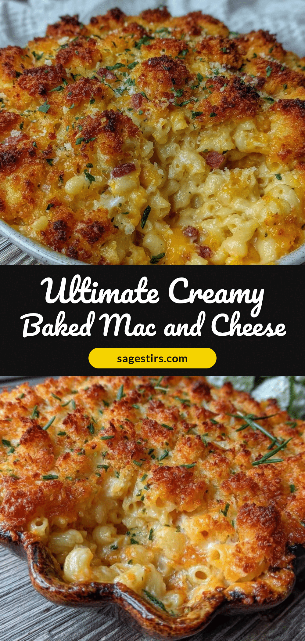 crispy baked mac and cheese recipe