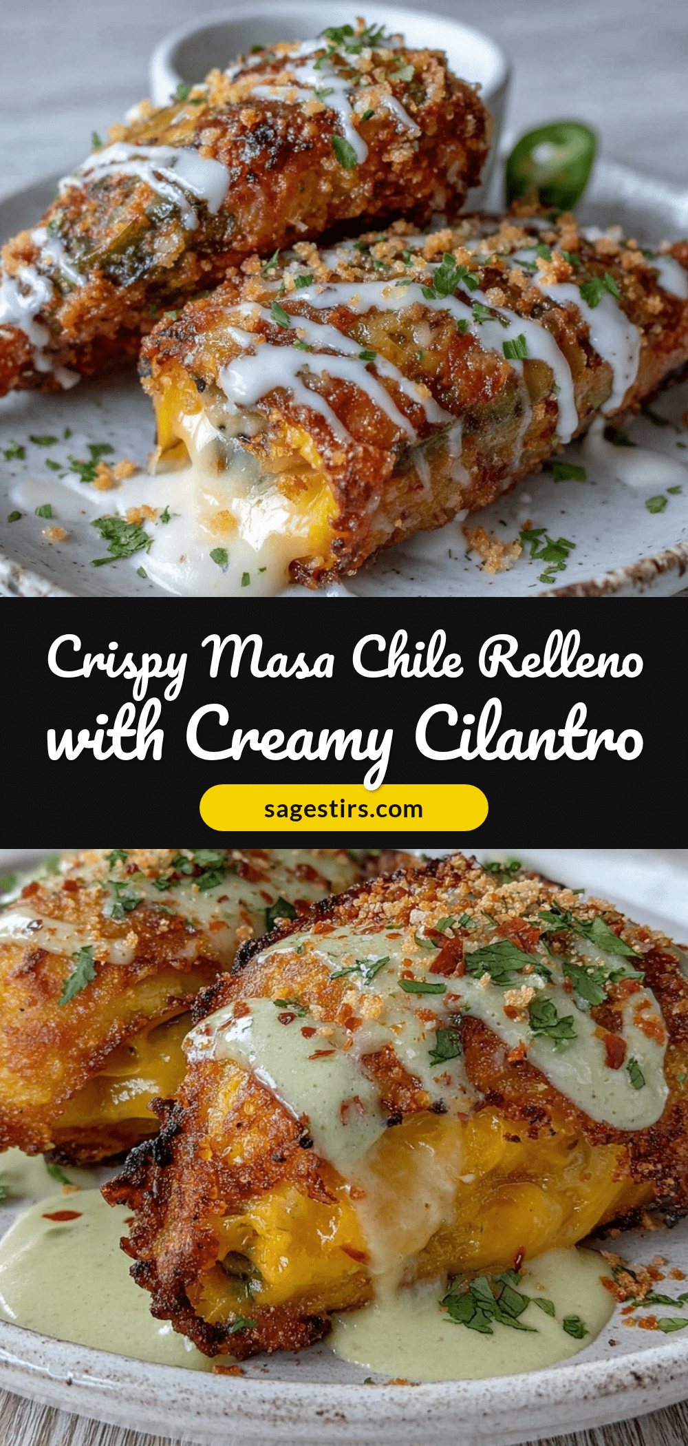 crispy masa chile relleno recipe