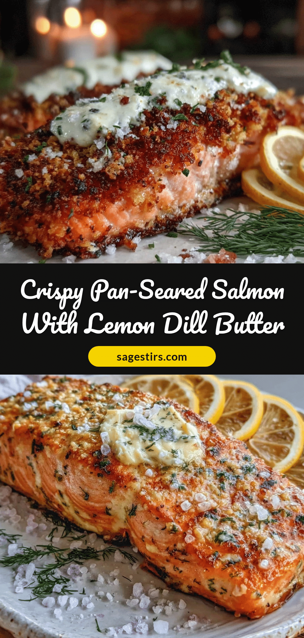 crispy pan-seared salmon recipe