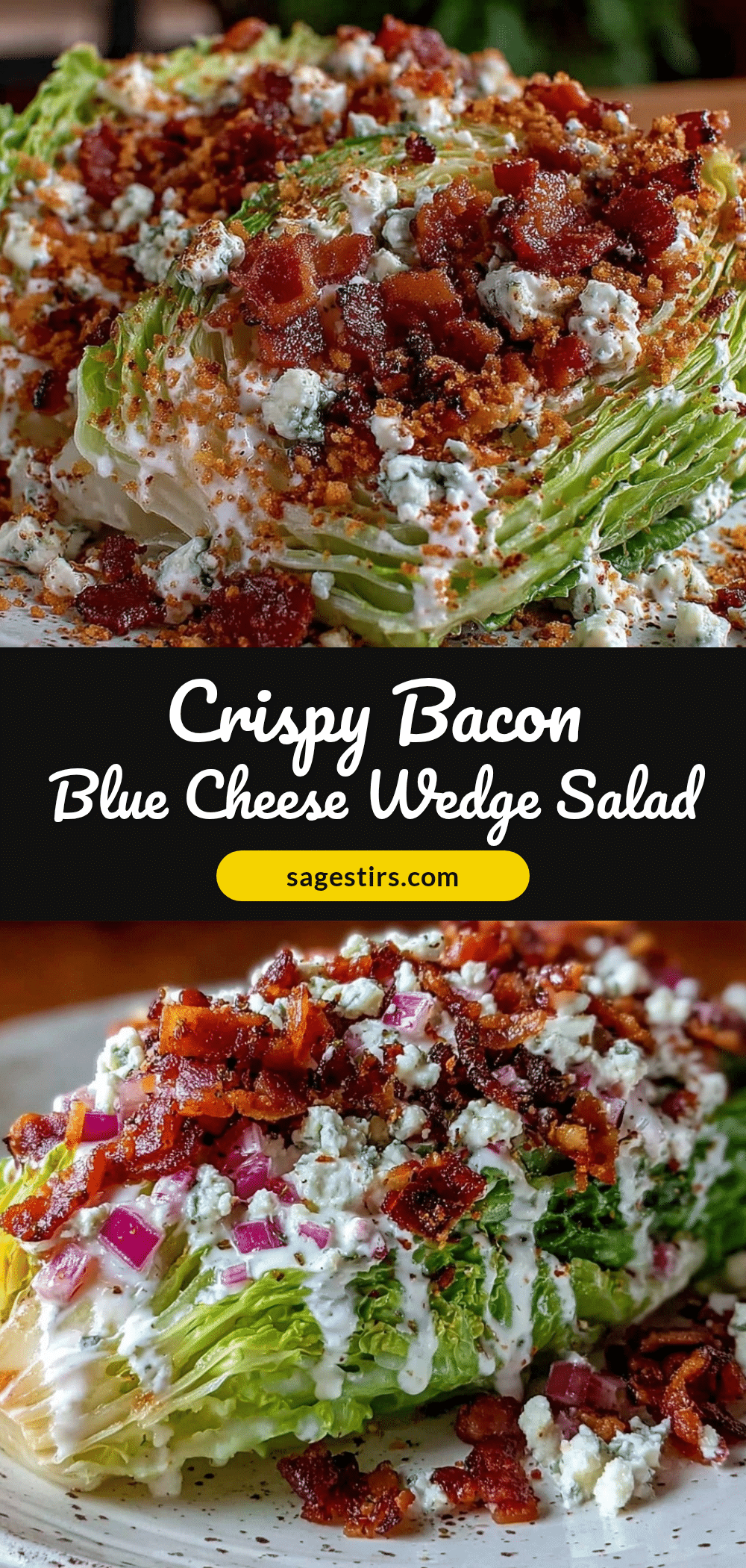 crispy wedge salad recipe