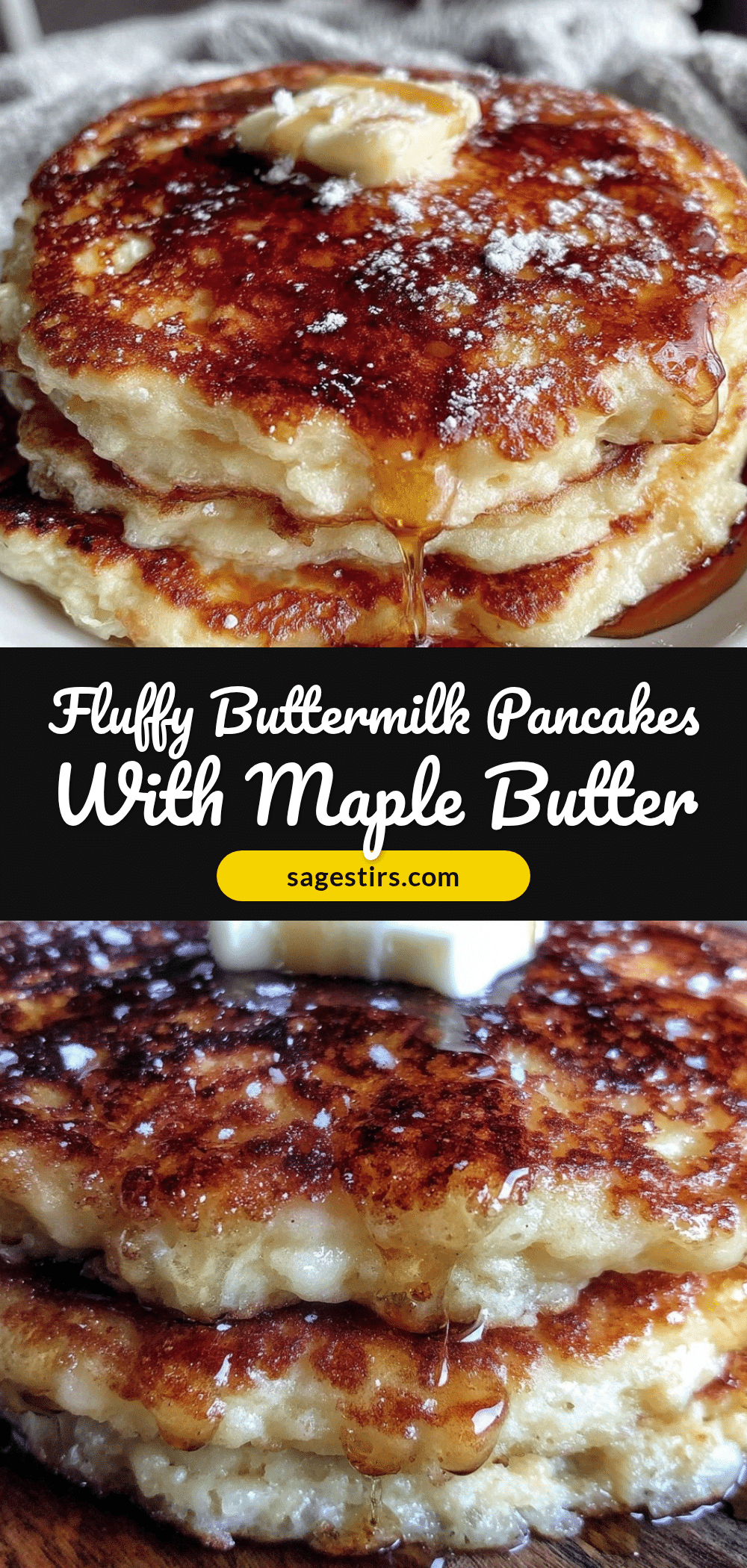 fluffy buttermilk pancakes recipe