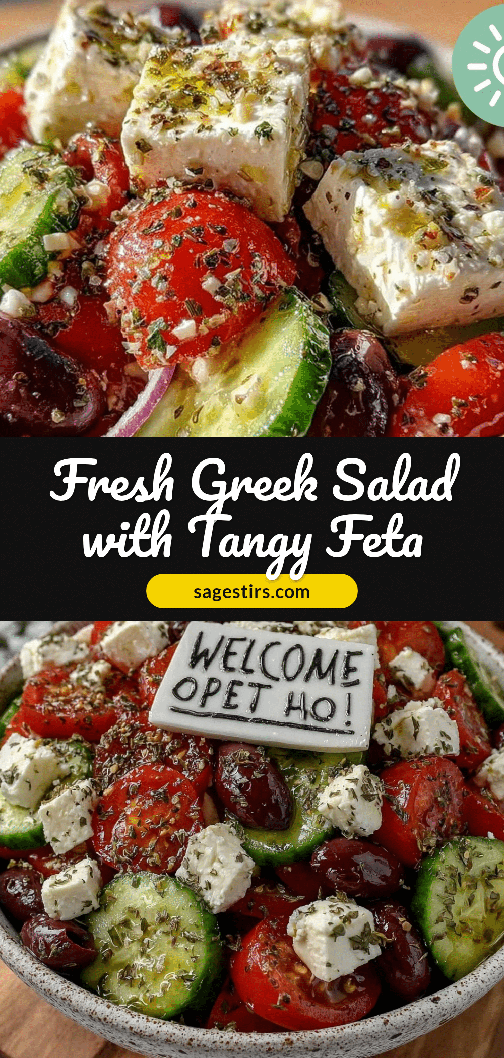 Fresh Greek Salad recipe