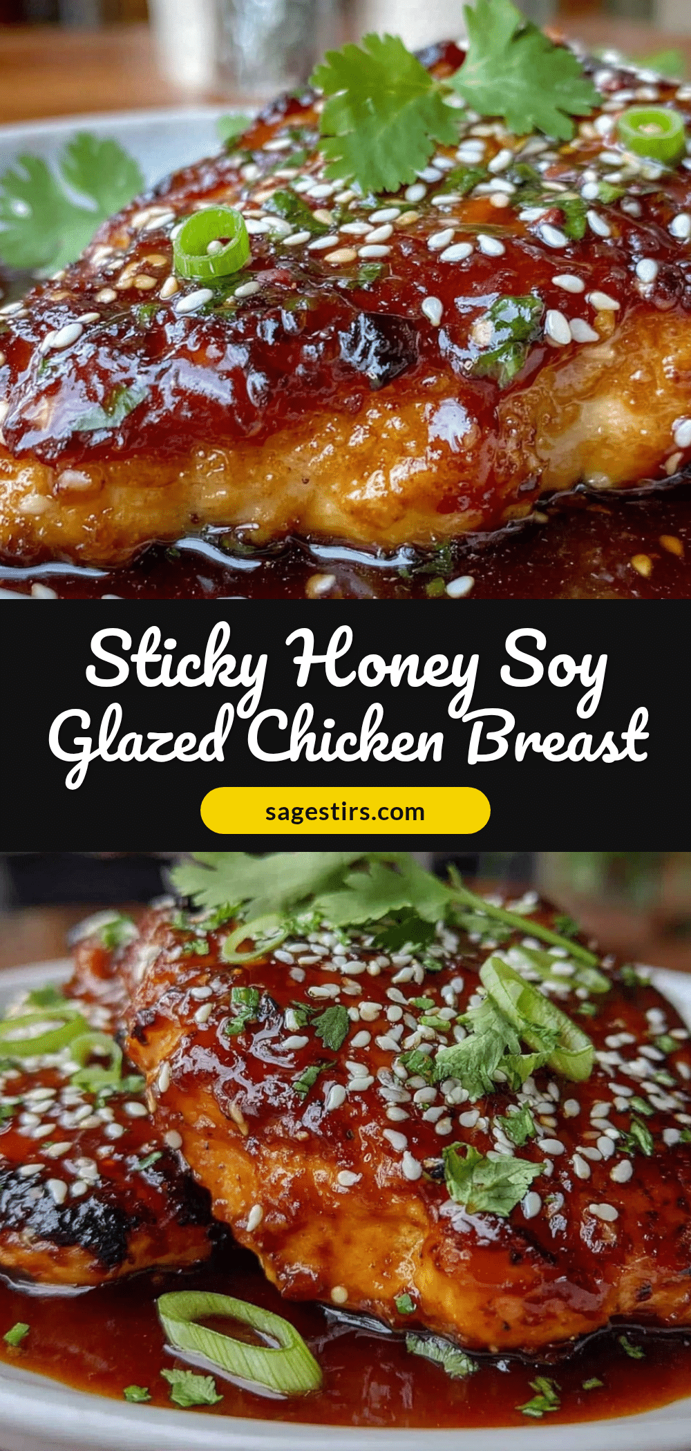 honey soy glazed chicken breast recipe