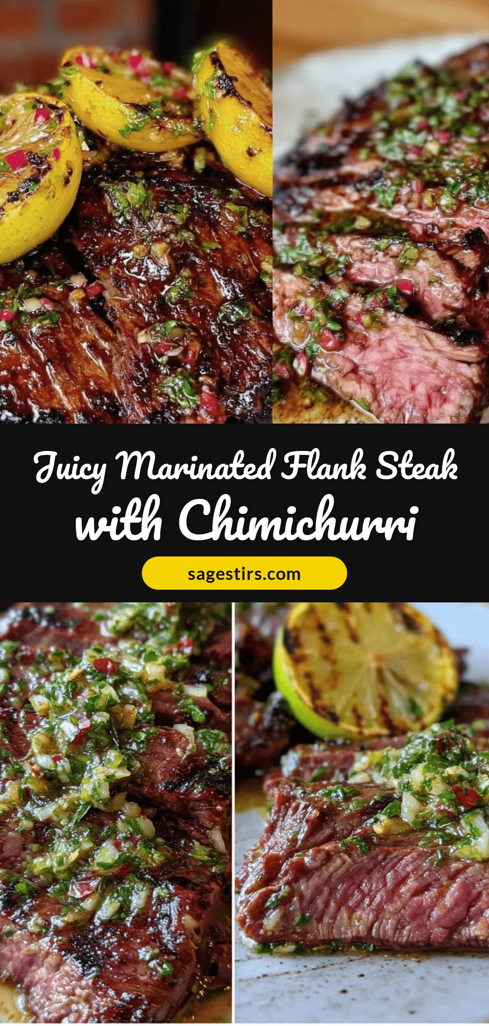 marinated flank steak recipe