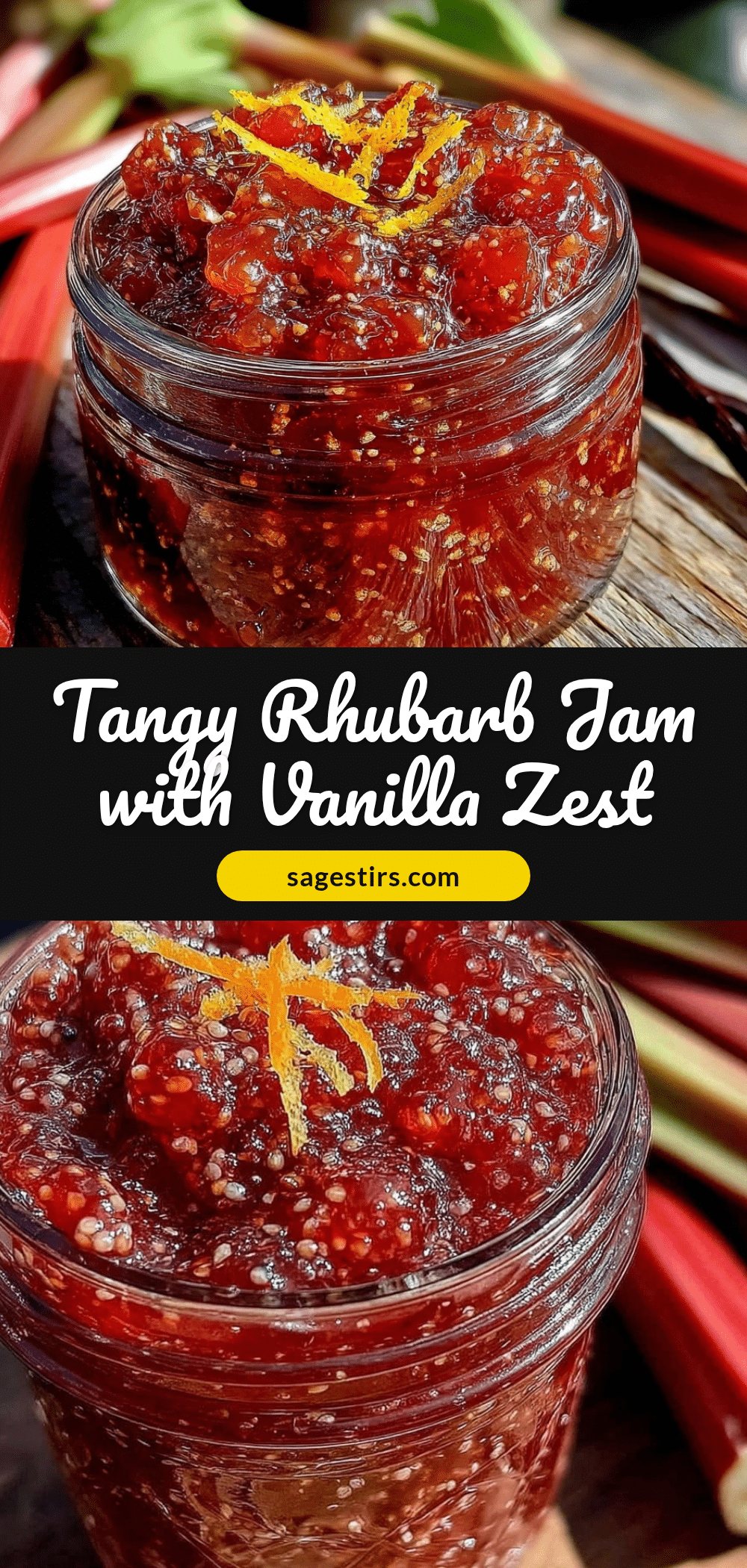 rhubarb jam recipe recipe