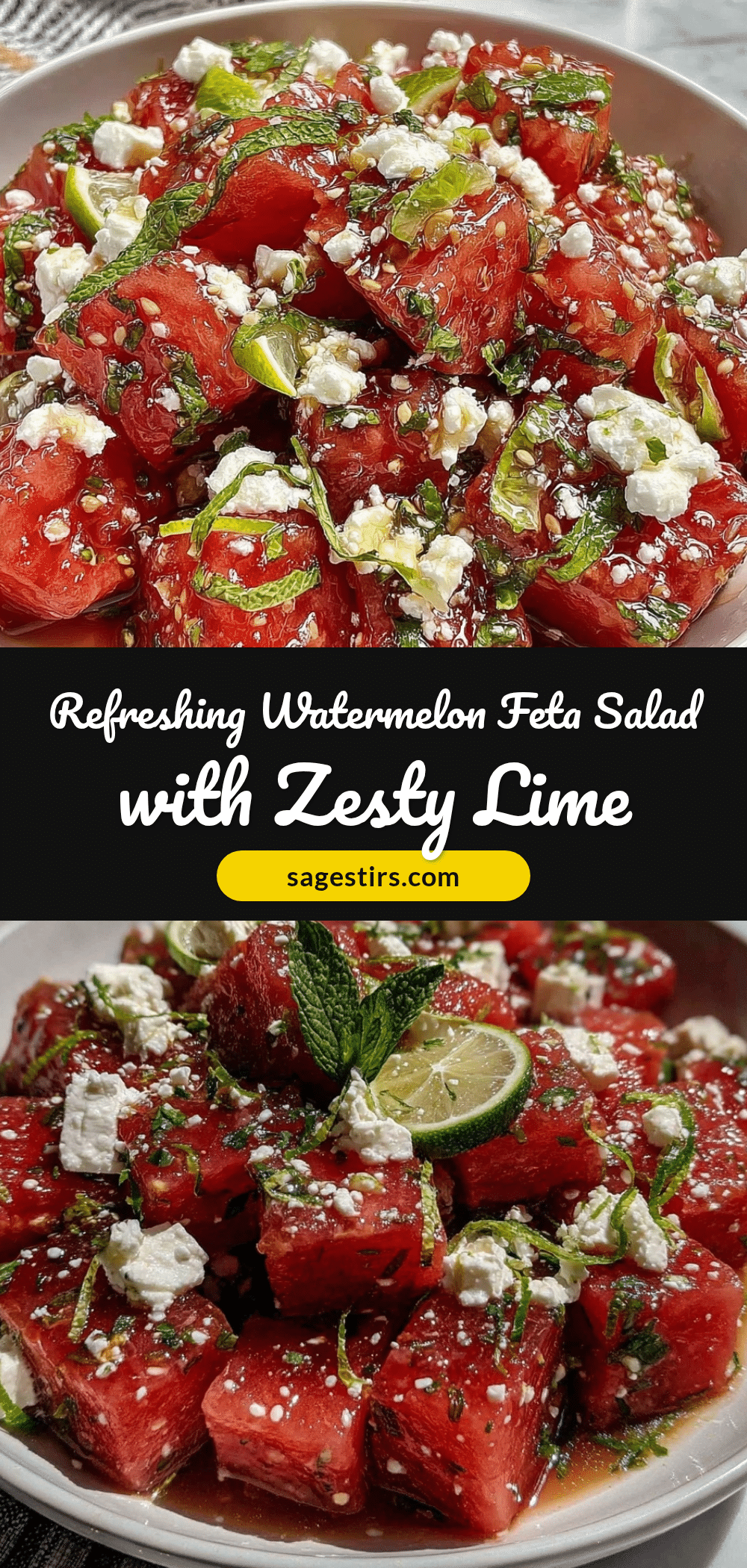 watermelon feta salad recipe