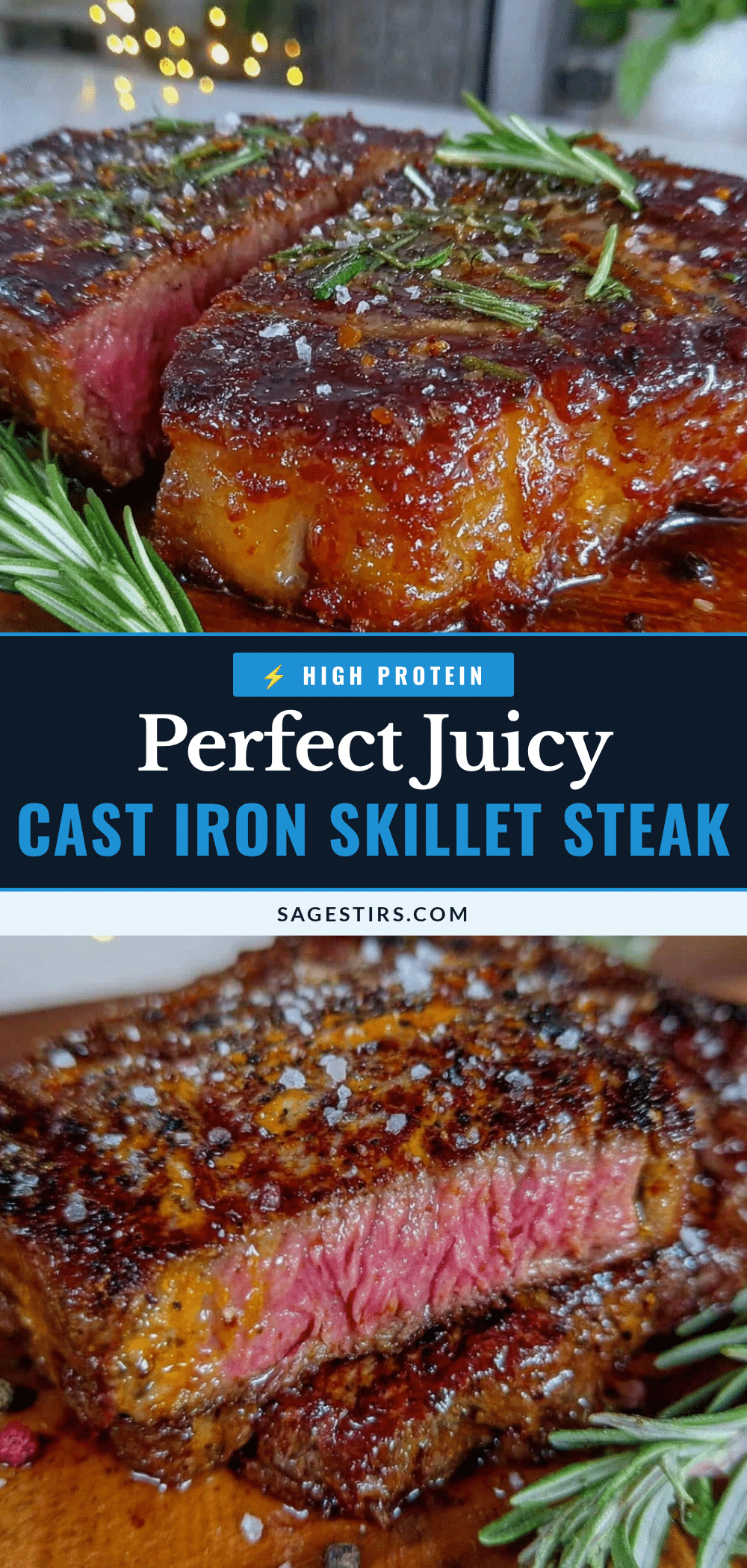 cast iron skillet steak recipe