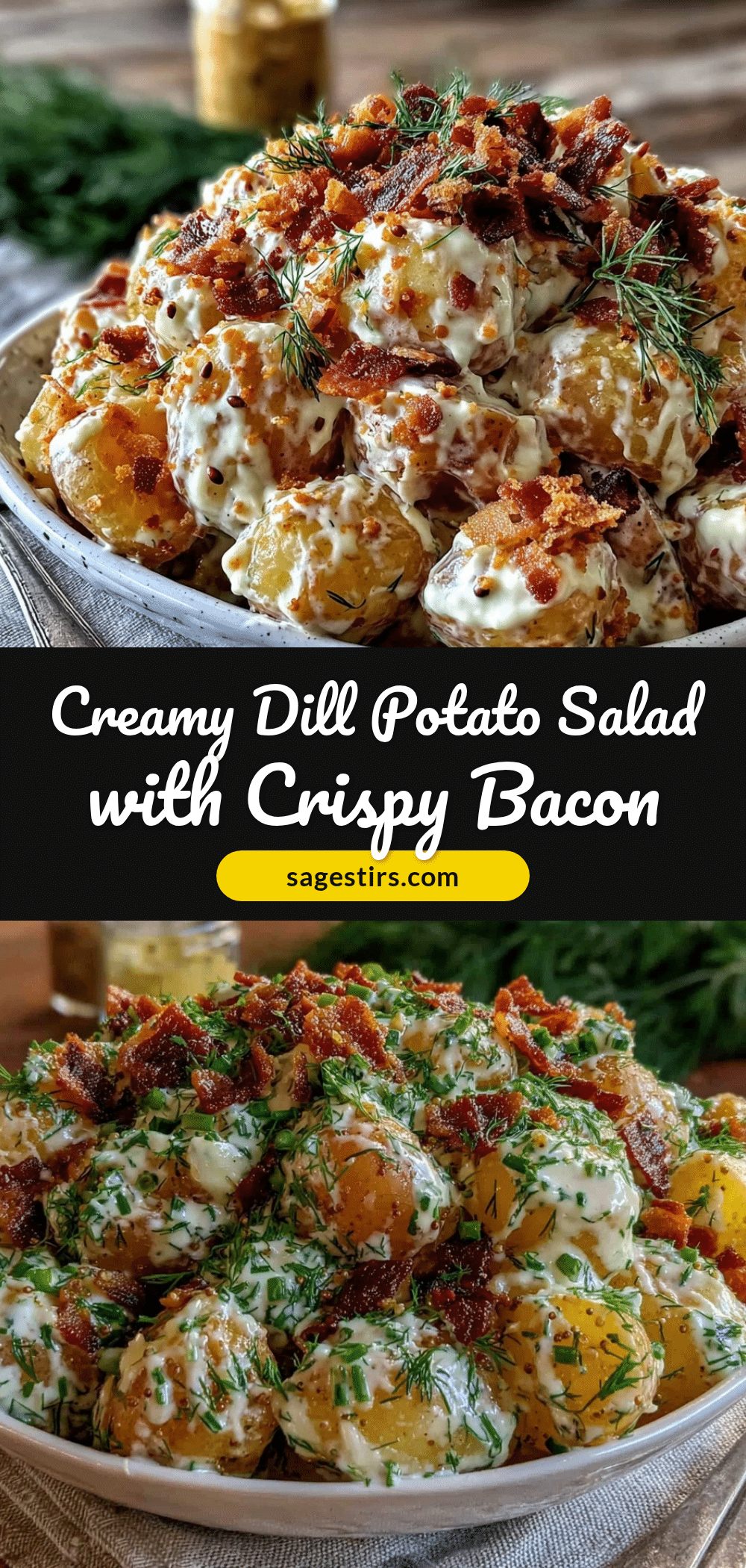 creamy dill potato salad recipe