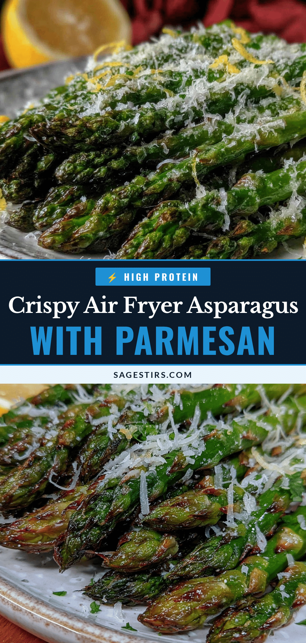 crispy air fryer asparagus recipe