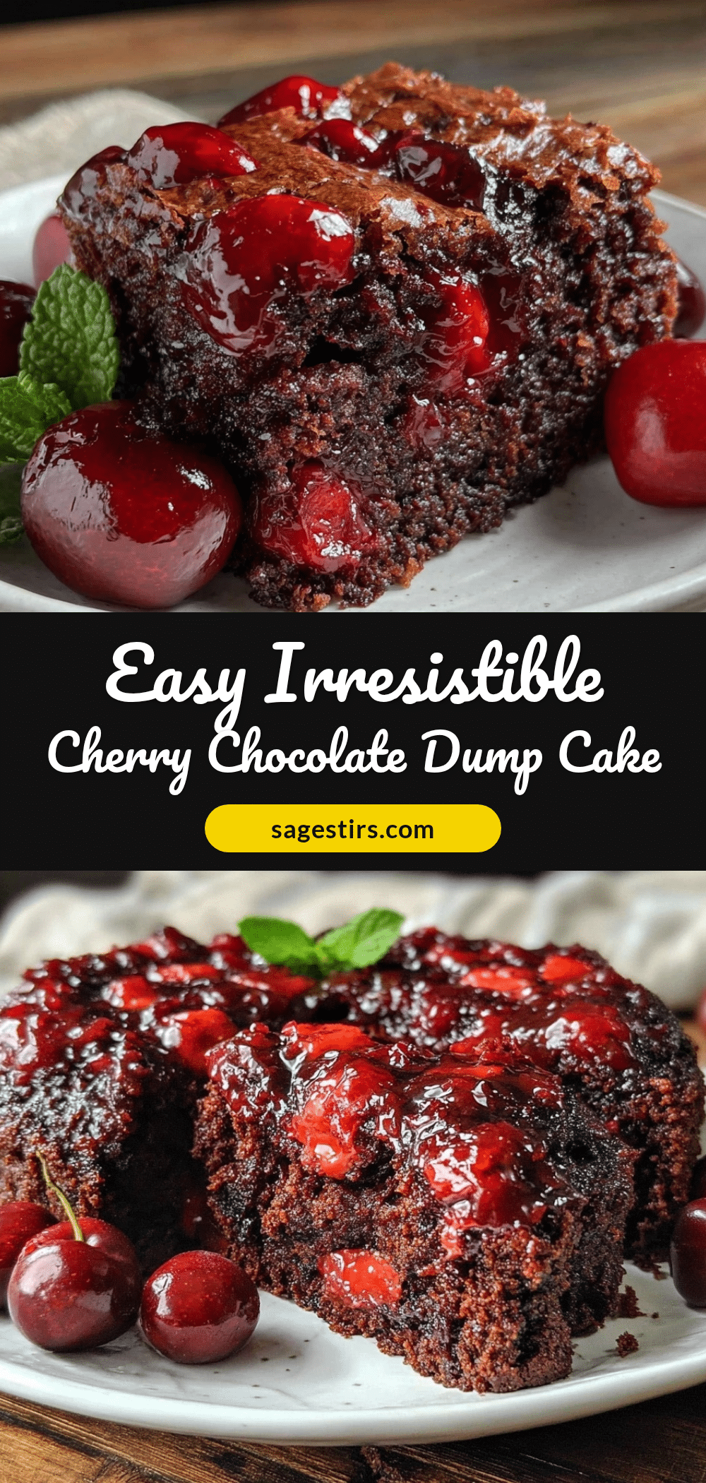 dump cherry chocolate cake recipe