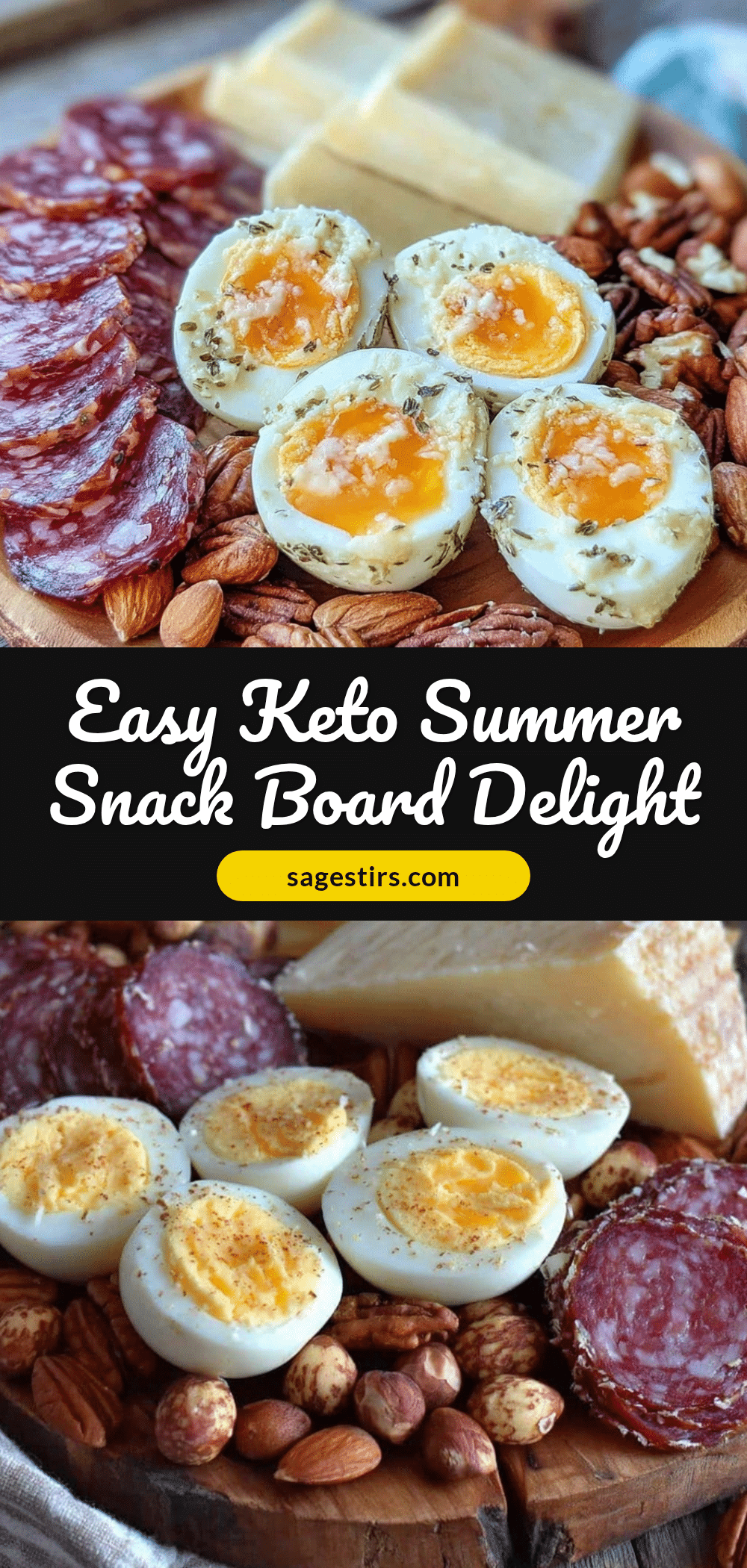 easy keto summer snack board recipe