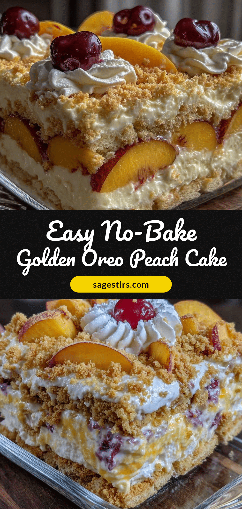 Easy No-Bake Summer Icebox Cake recipe