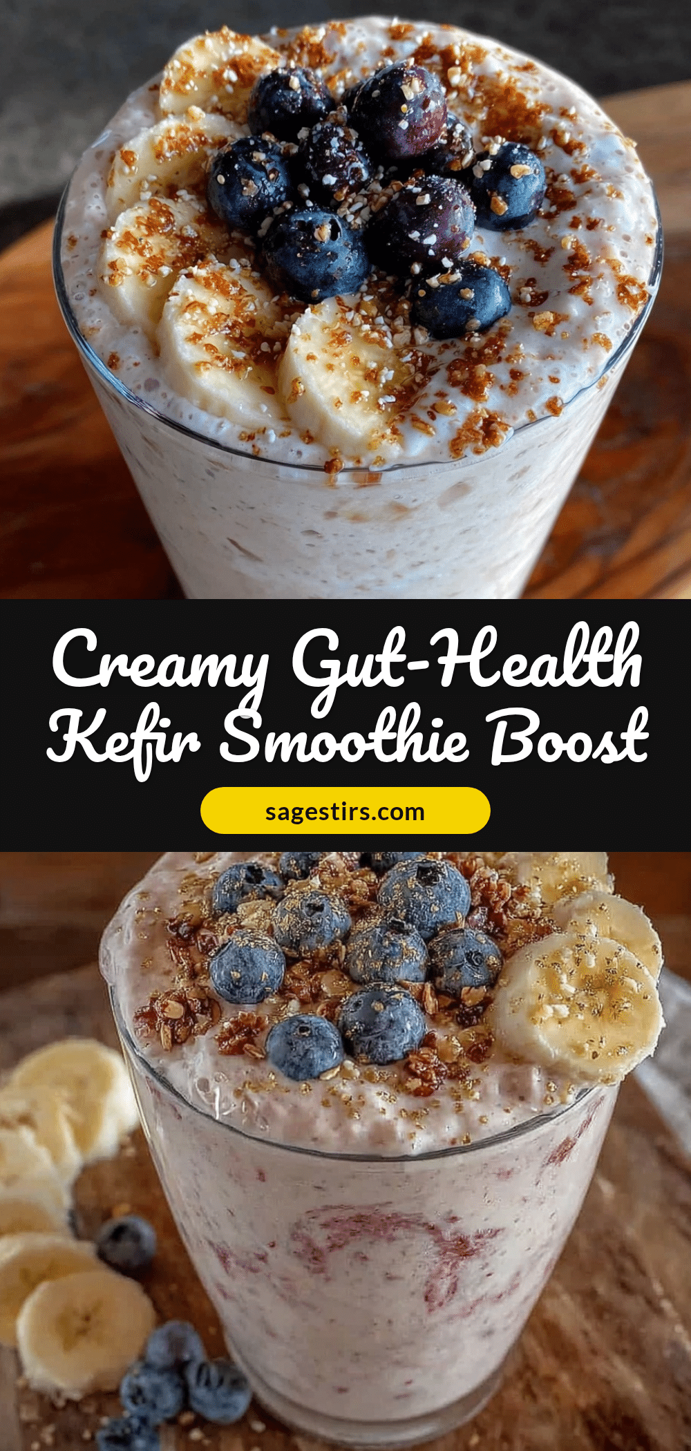 gut-health kefir smoothie recipe