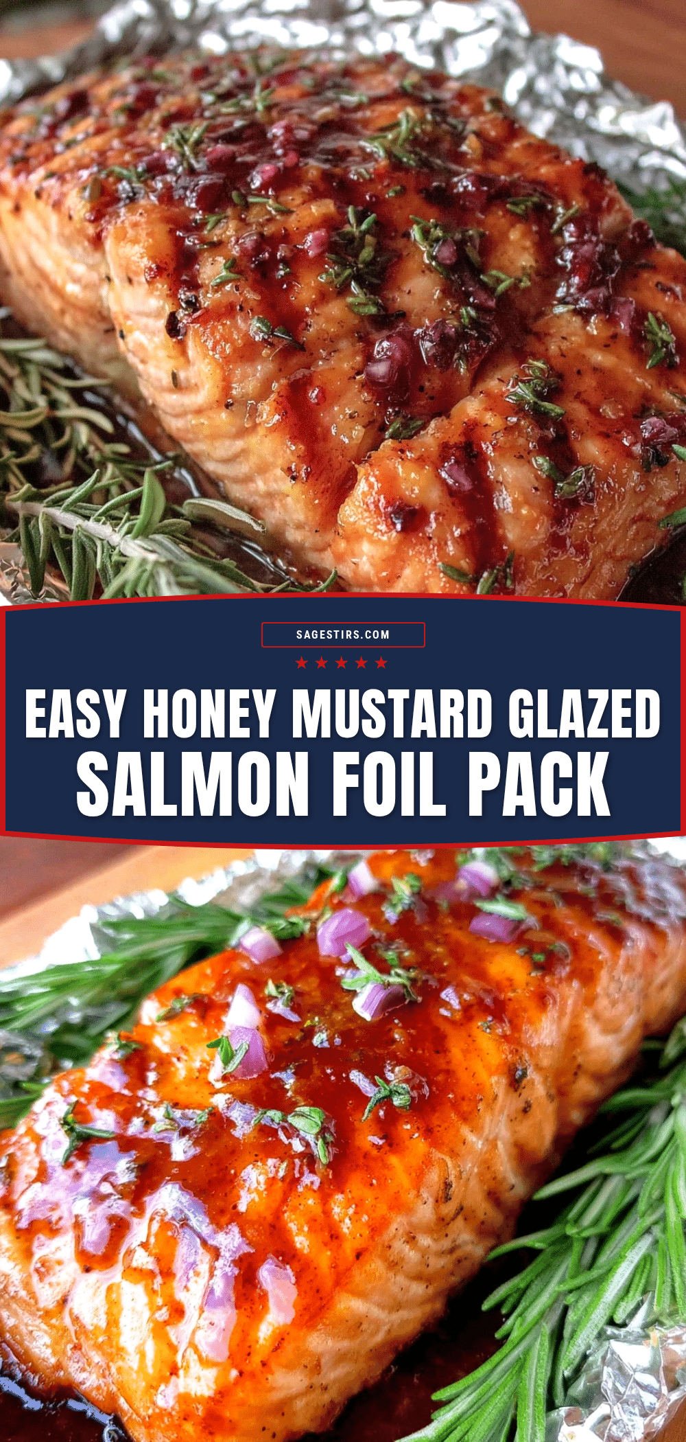 honey mustard glazed salmon recipe