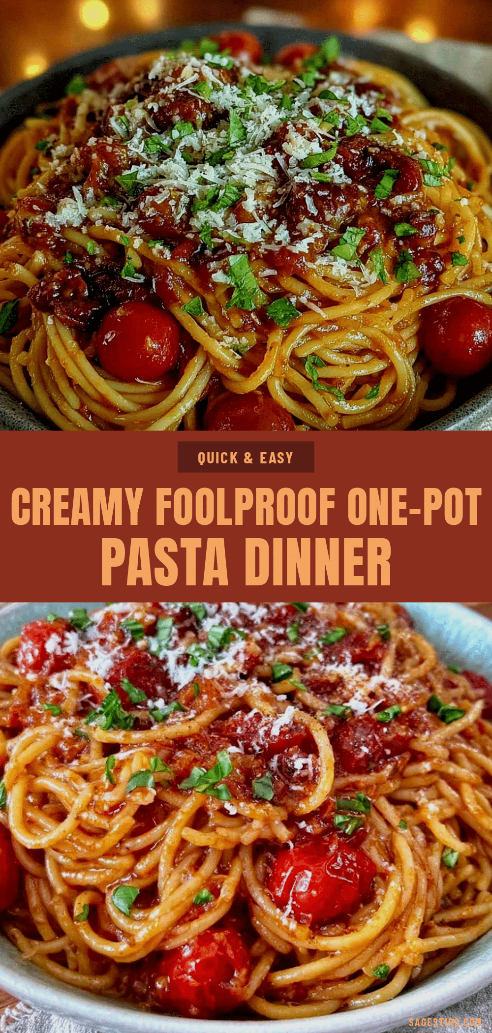 one-pot pasta dinner recipe