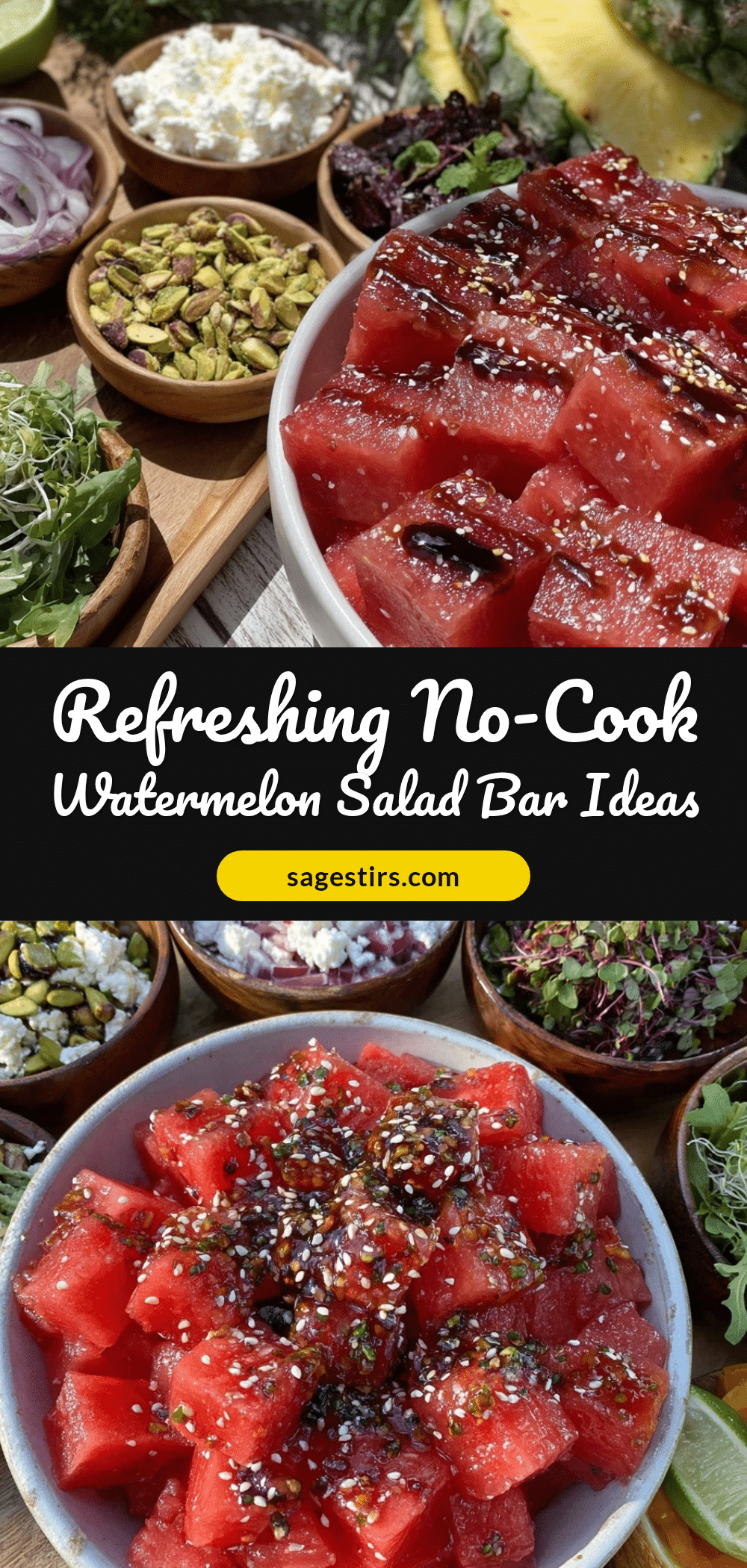 watermelon salad bar recipe