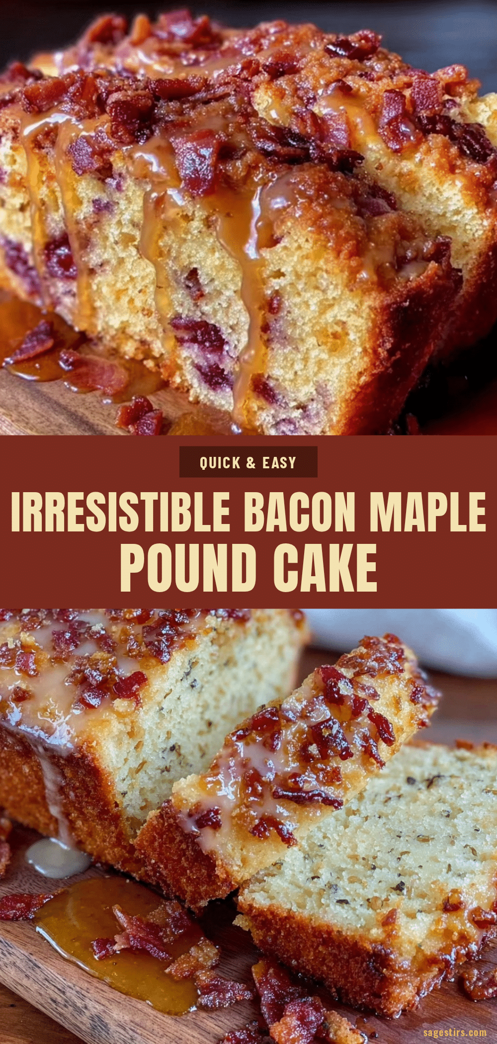 bacon maple pound cake recipe