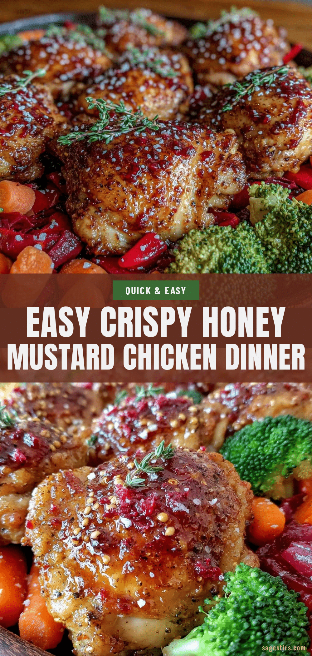 crispy honey mustard chicken recipe
