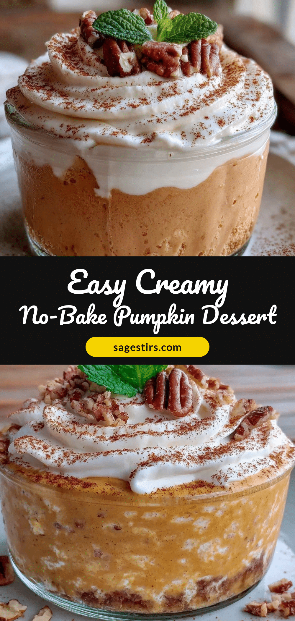 easy creamy quick pumpkin dessert recipe