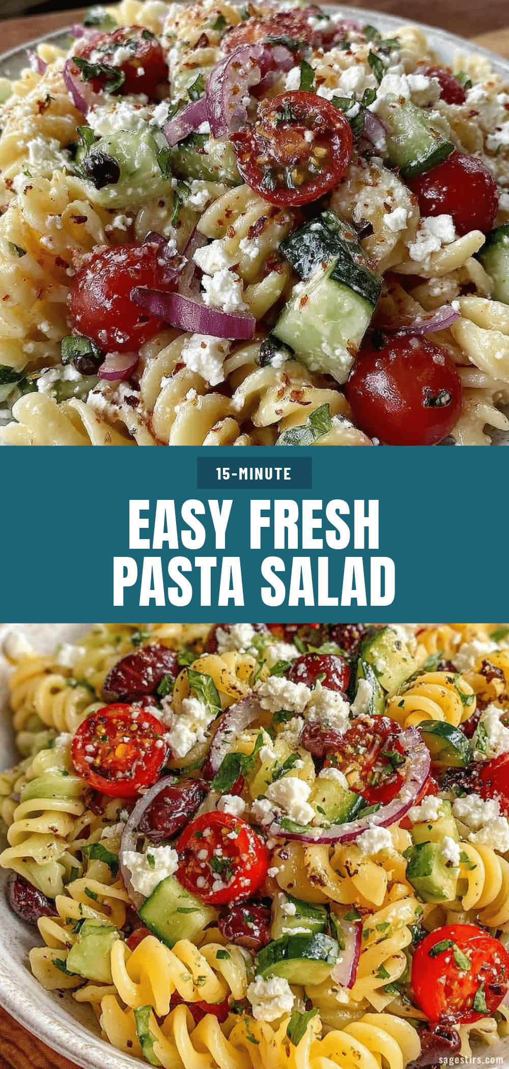 easy fresh quick pasta salad recipe