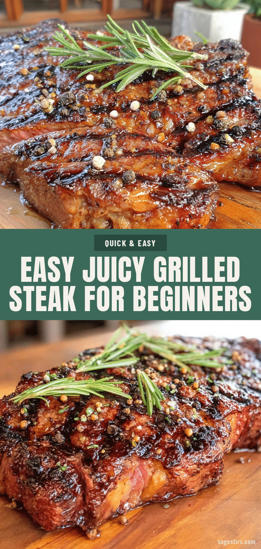 easy juicy grilled steak recipe