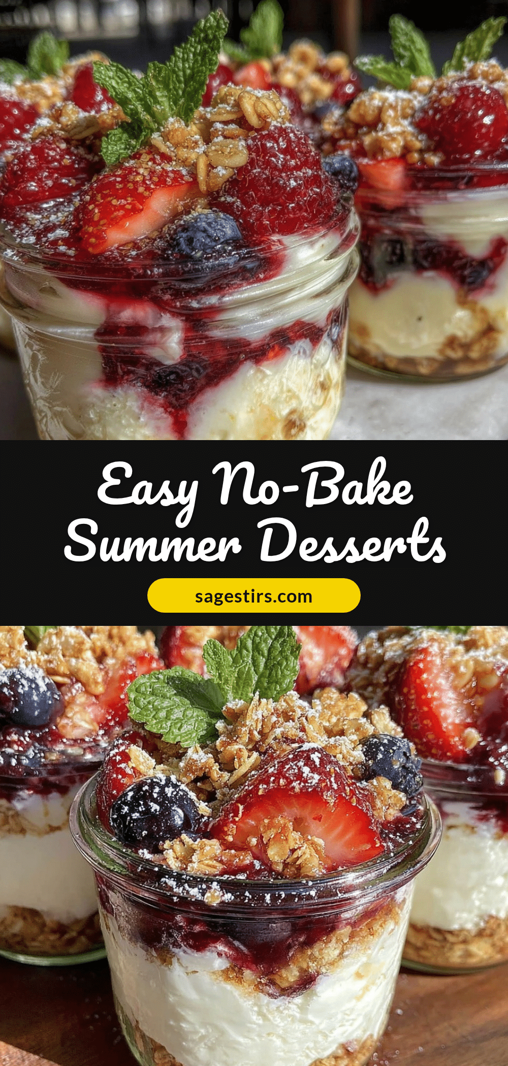 easy no-bake summer desserts recipe