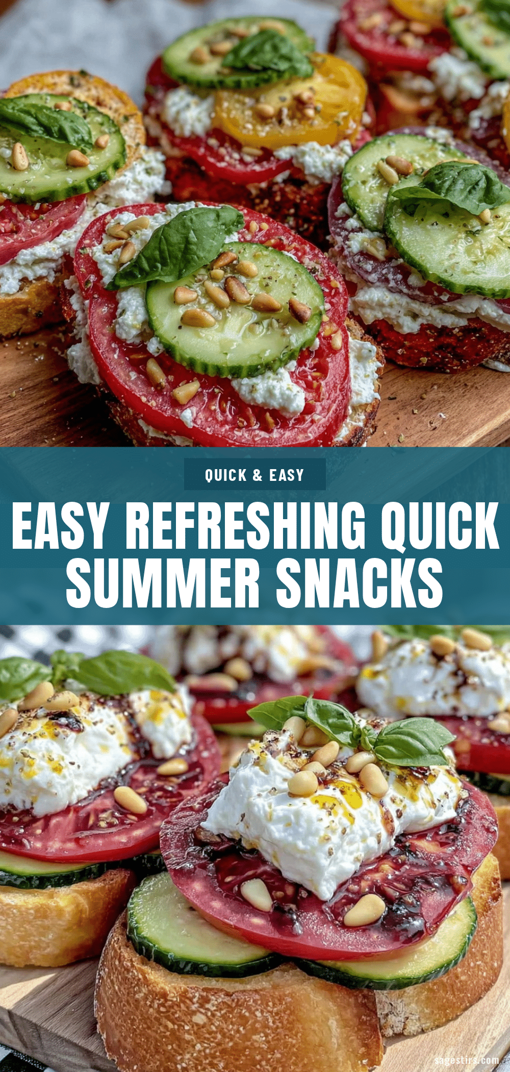 easy quick summer snacks recipe