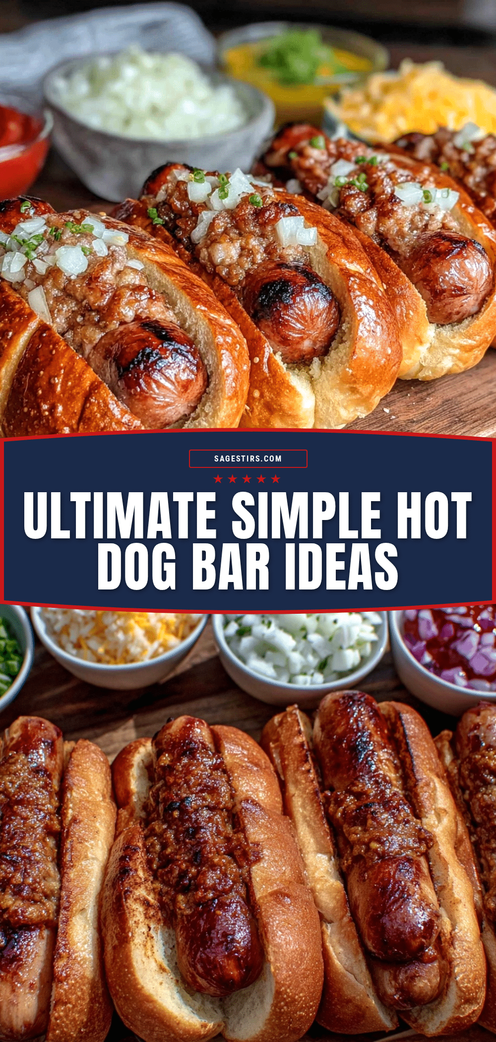 easy simple hot dog bar recipe