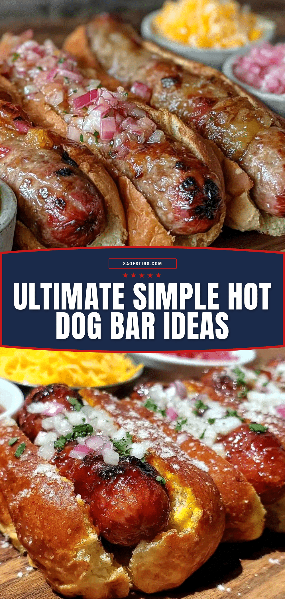 easy simple hot dog bar recipe