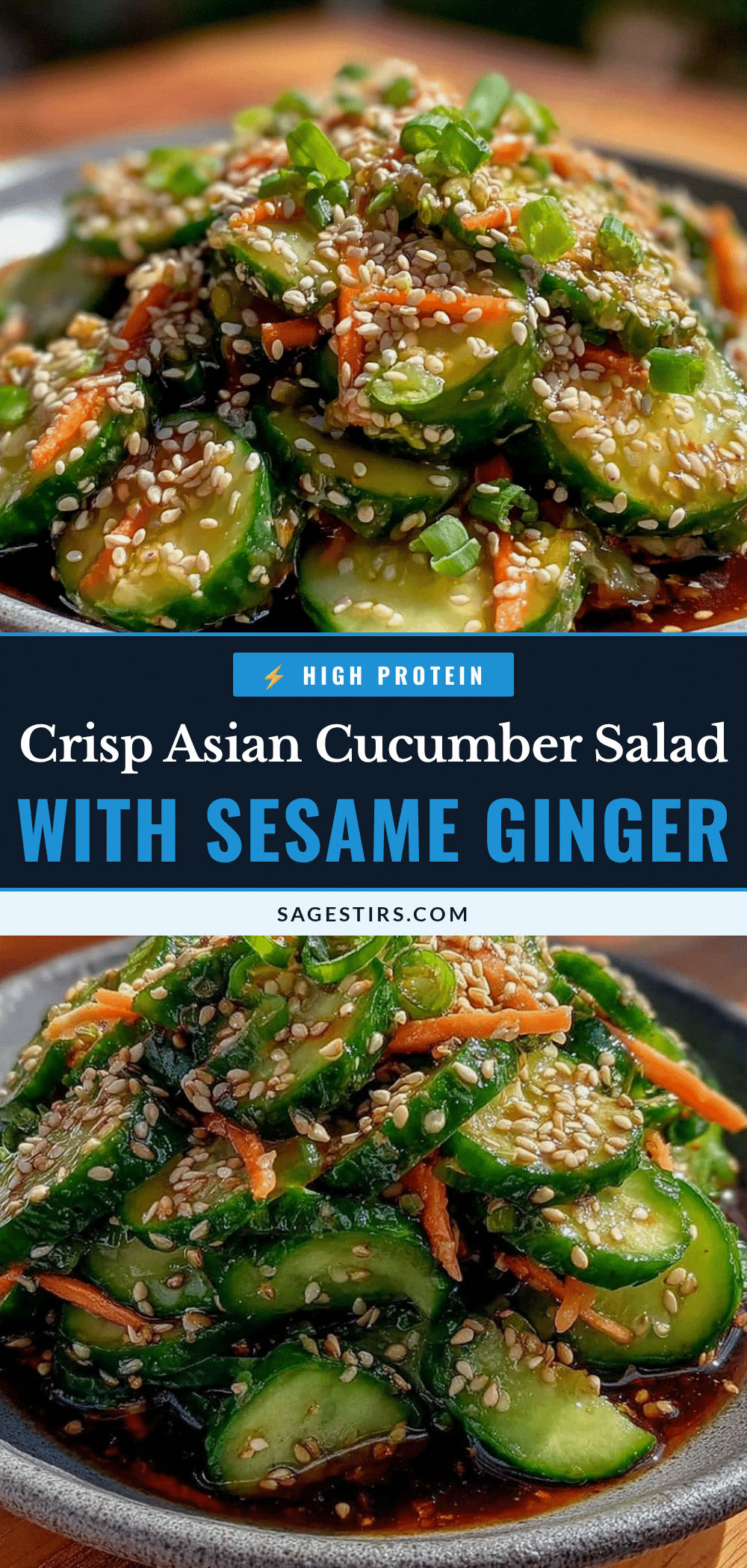 Fresh Asian Cucumber Salad recipe