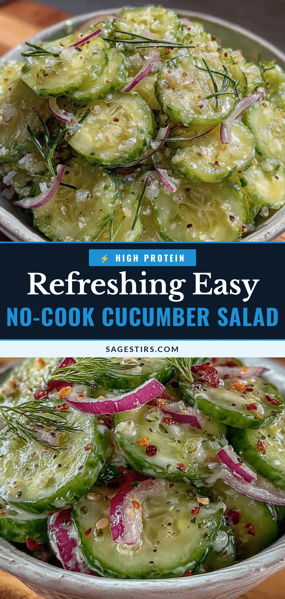 fresh easy cucumber salad recipe