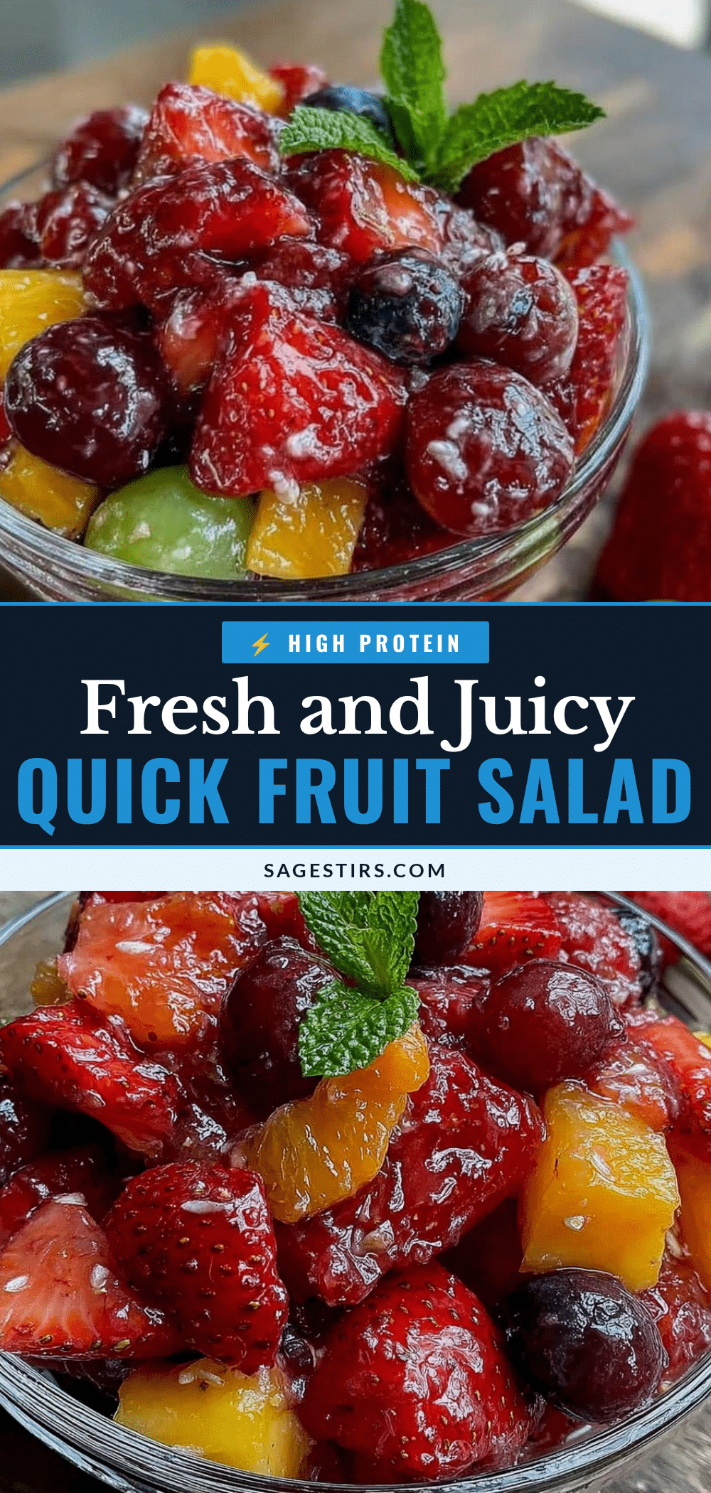 fresh quick fruit salad recipe