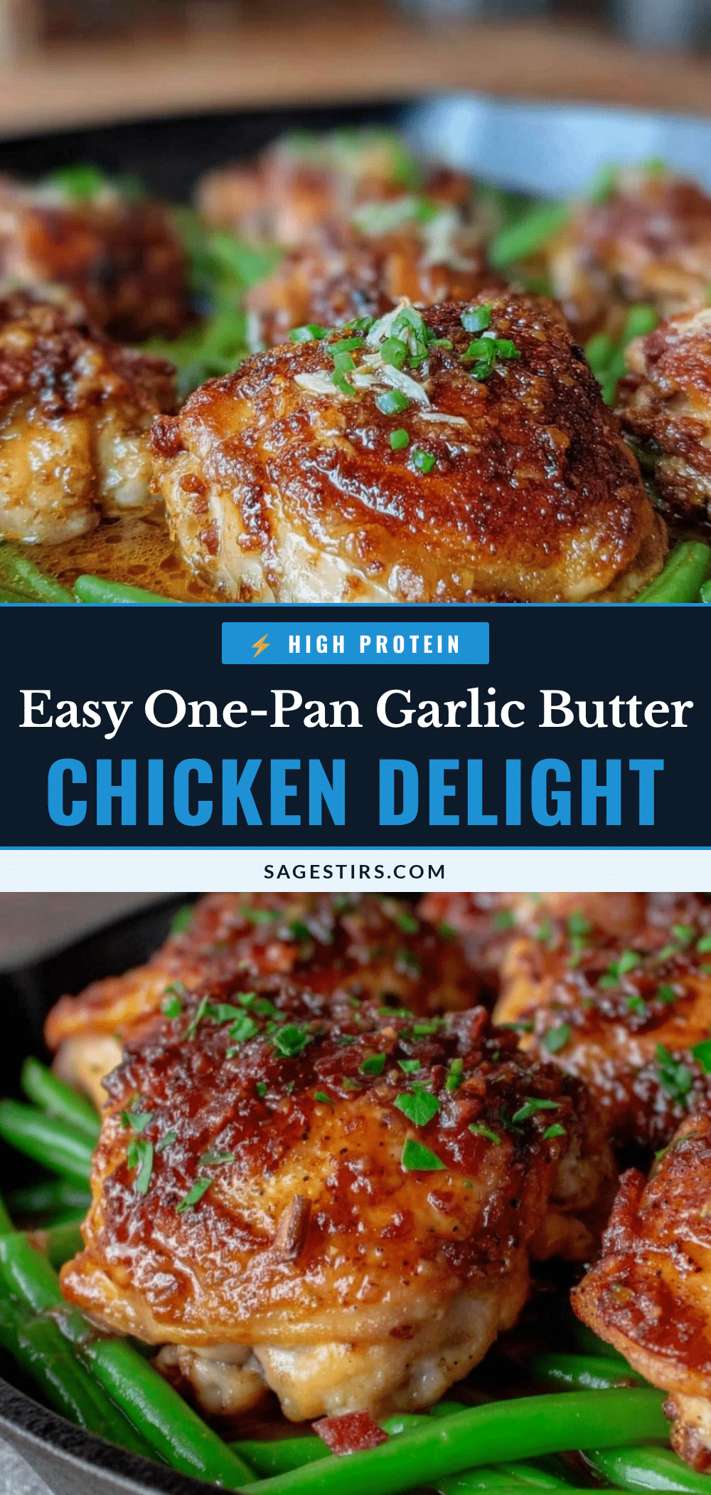 one-pan garlic butter chicken recipe