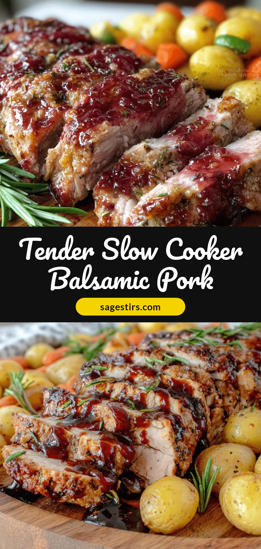 slow cooker balsamic pork tenderloin recipe