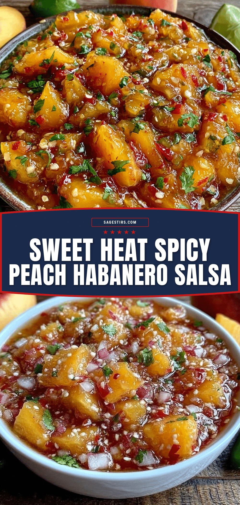 spicy peach habanero salsa recipe