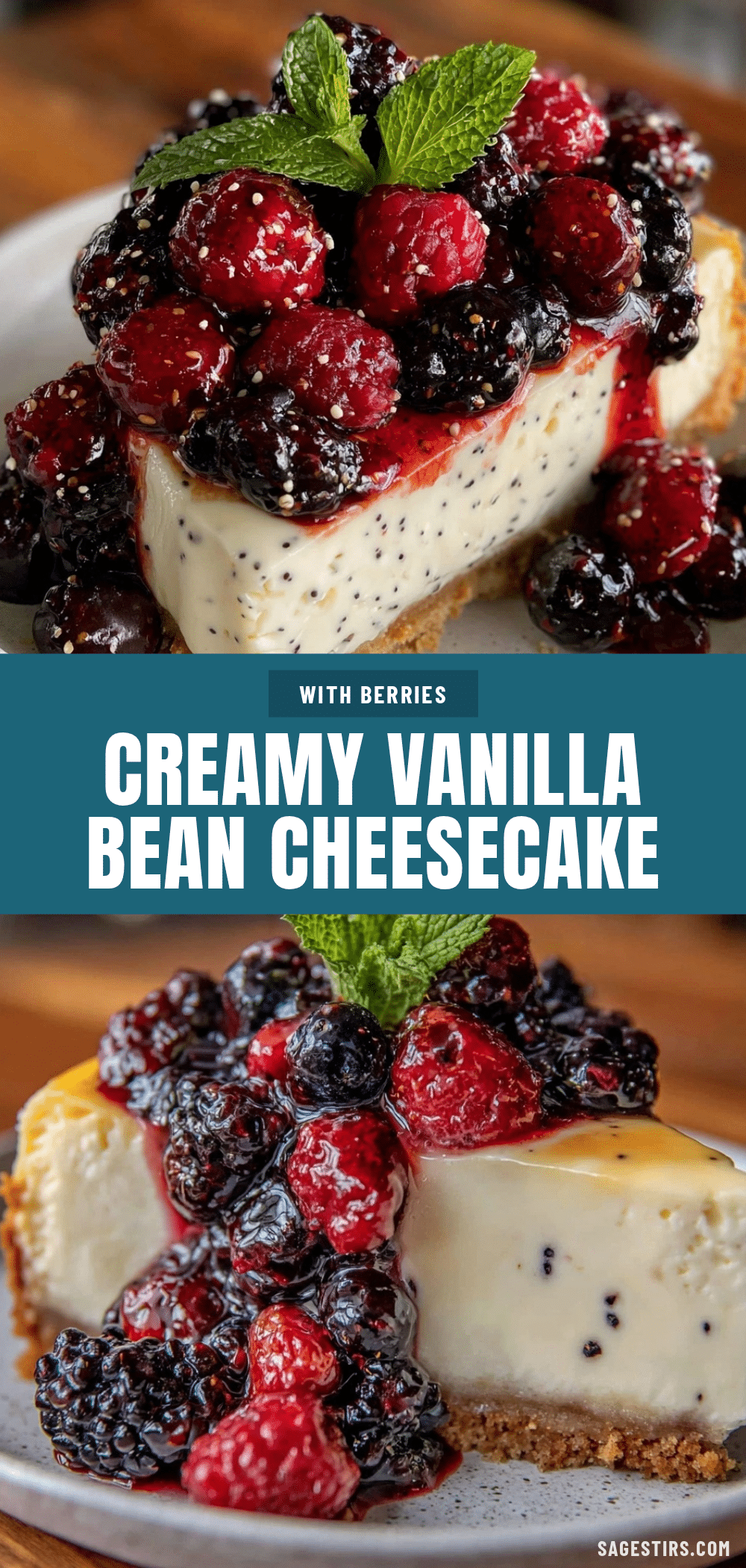 vanilla bean cheesecake recipe