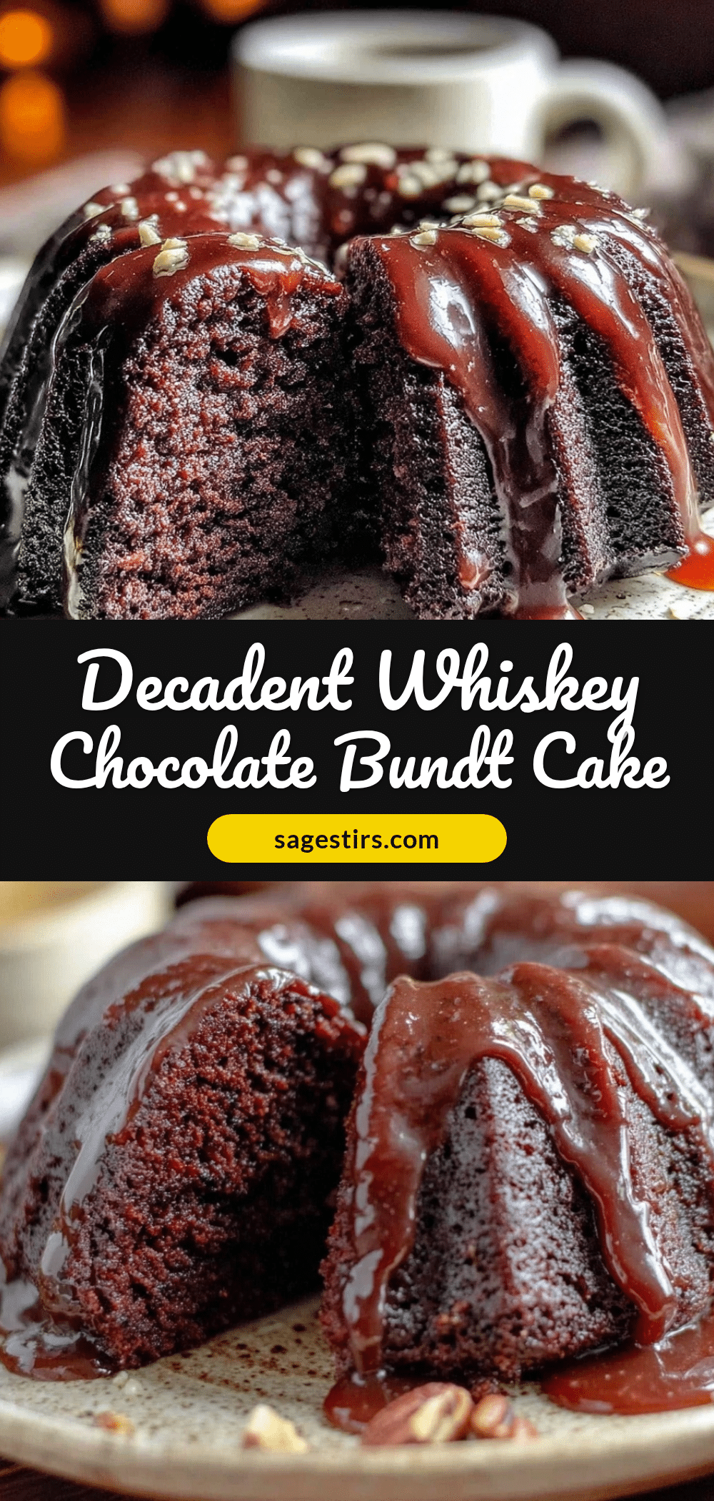 whiskey chocolate bundt cake recipe