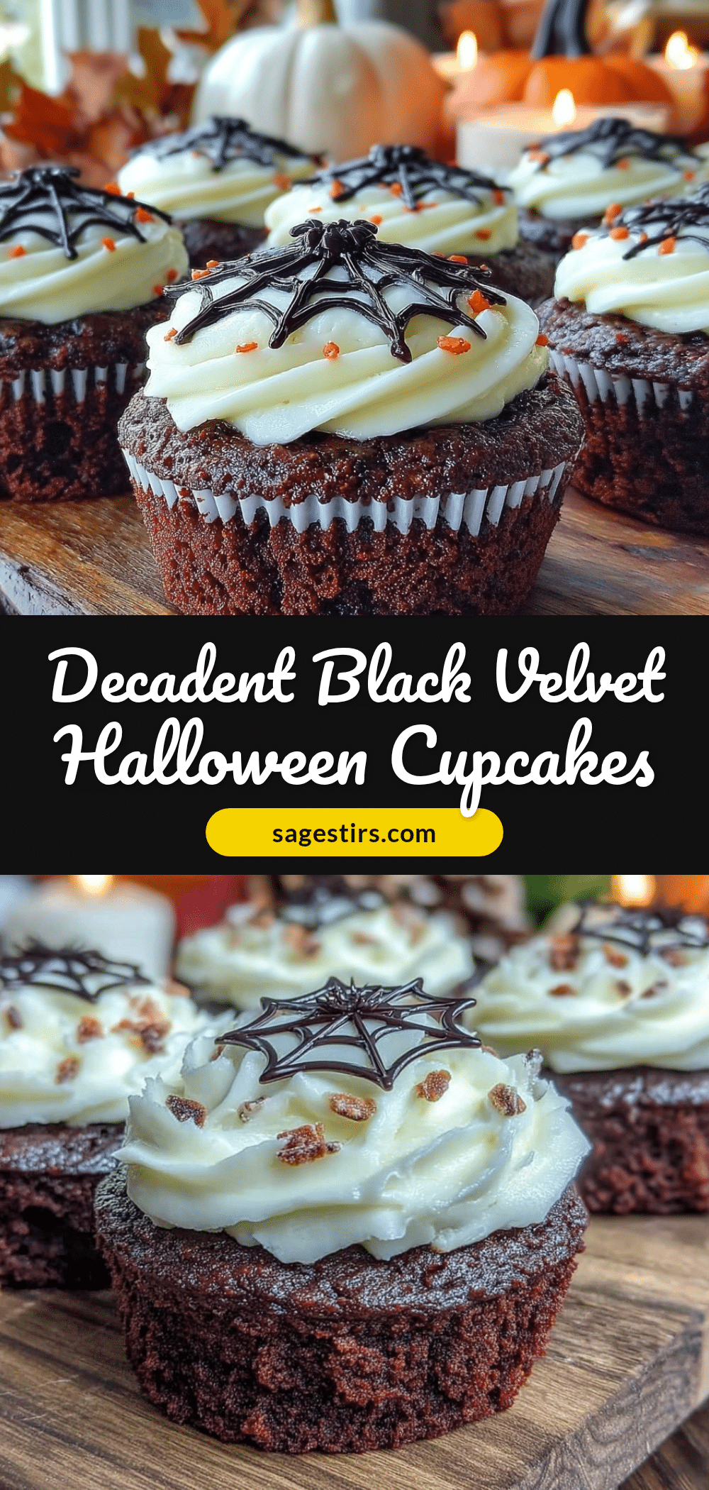 black velvet halloween cupcakes recipe