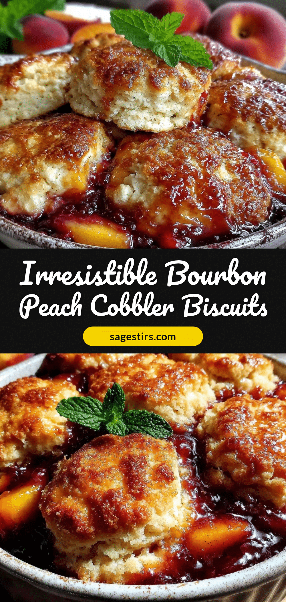 bourbon peach cobbler recipe