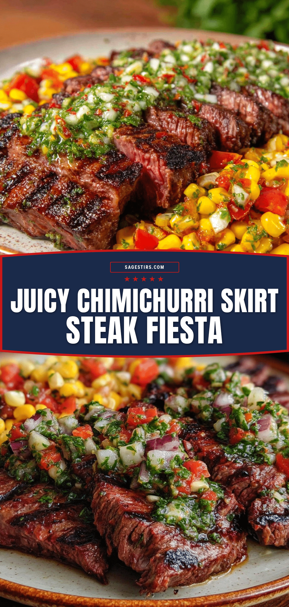 chimichurri grilled skirt steak recipe