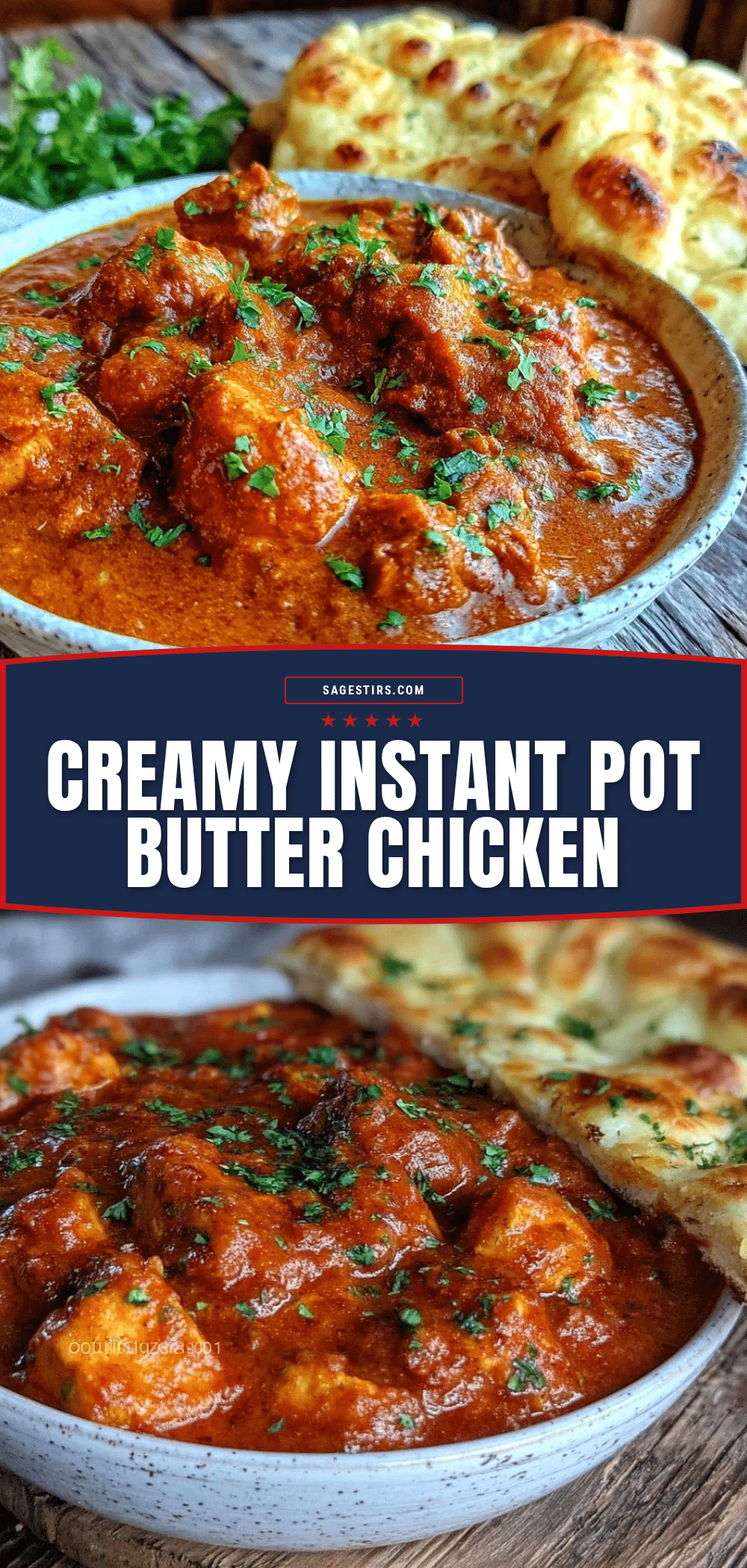 Creamy Instant Pot Butter Chicken recipe