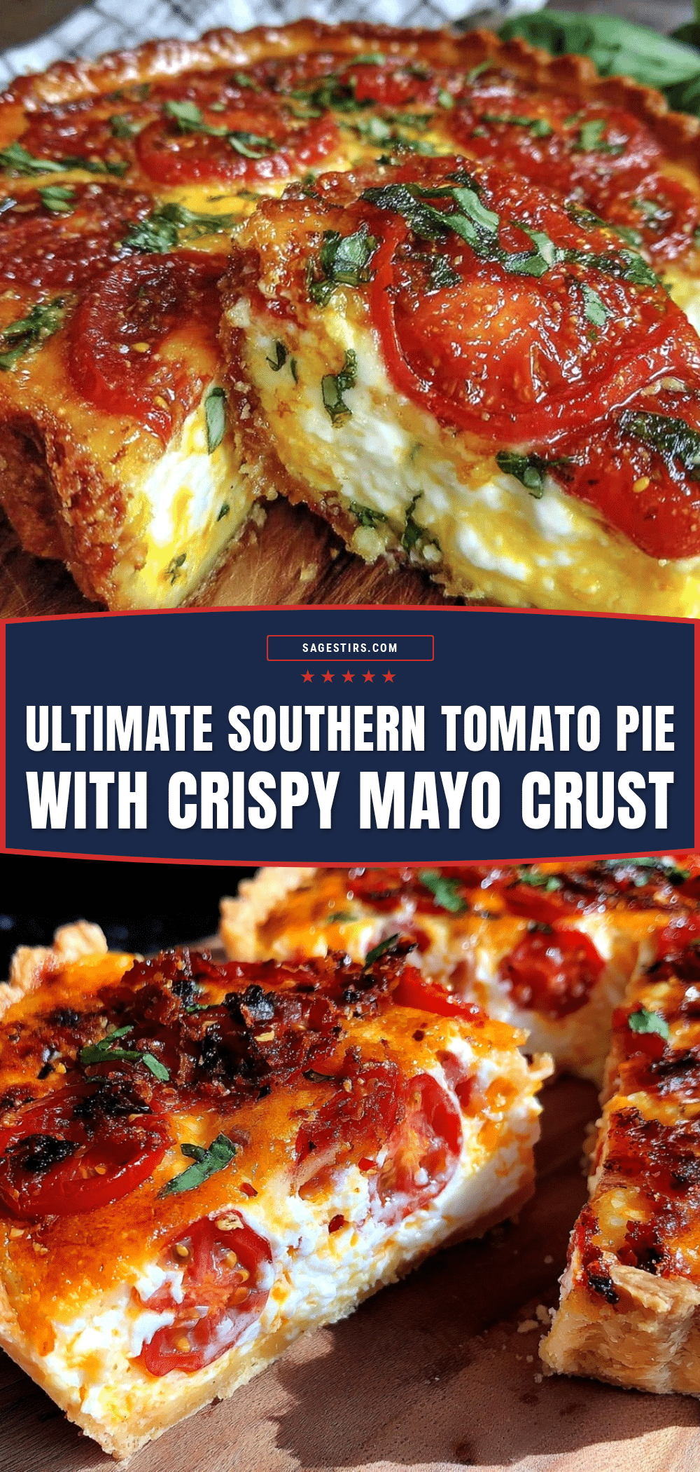 crispy southern tomato pie recipe