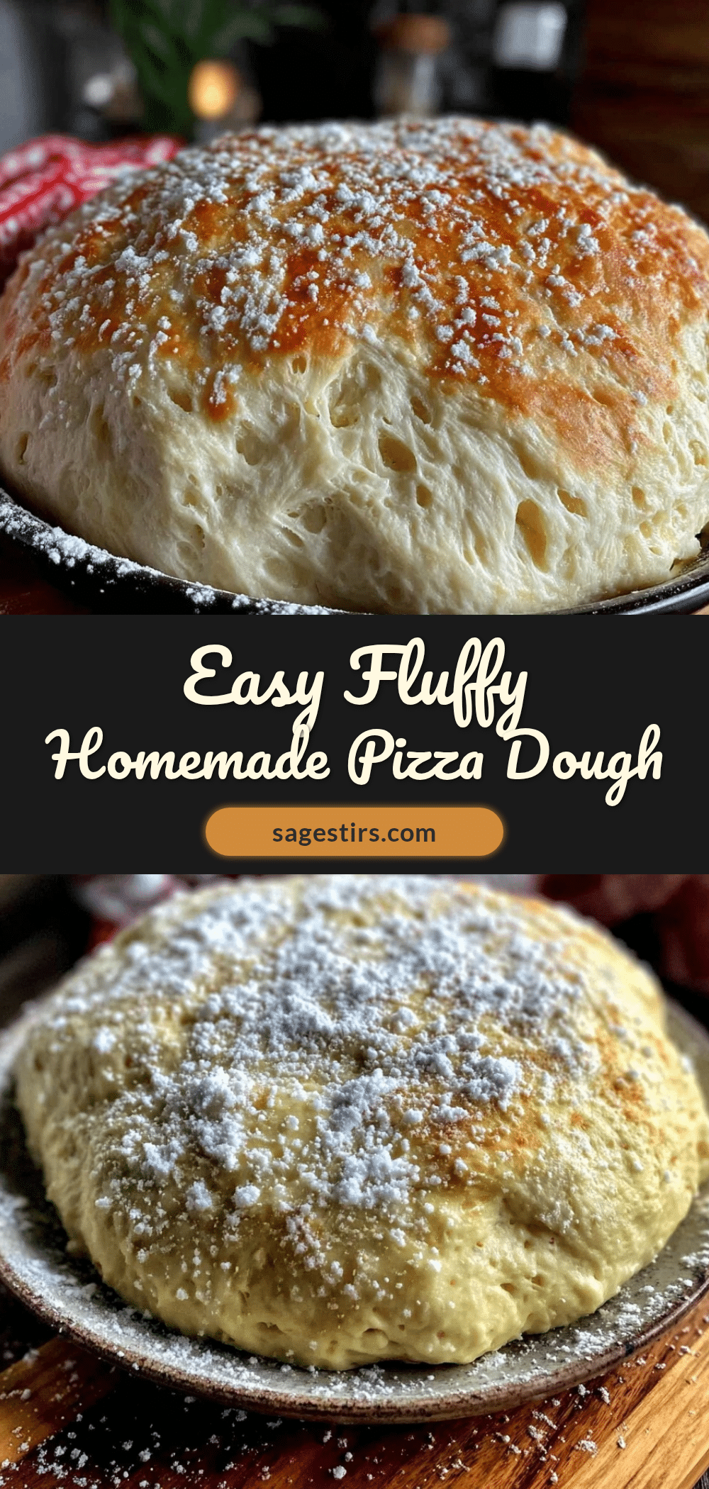 easy fluffy homemade pizza dough recipe
