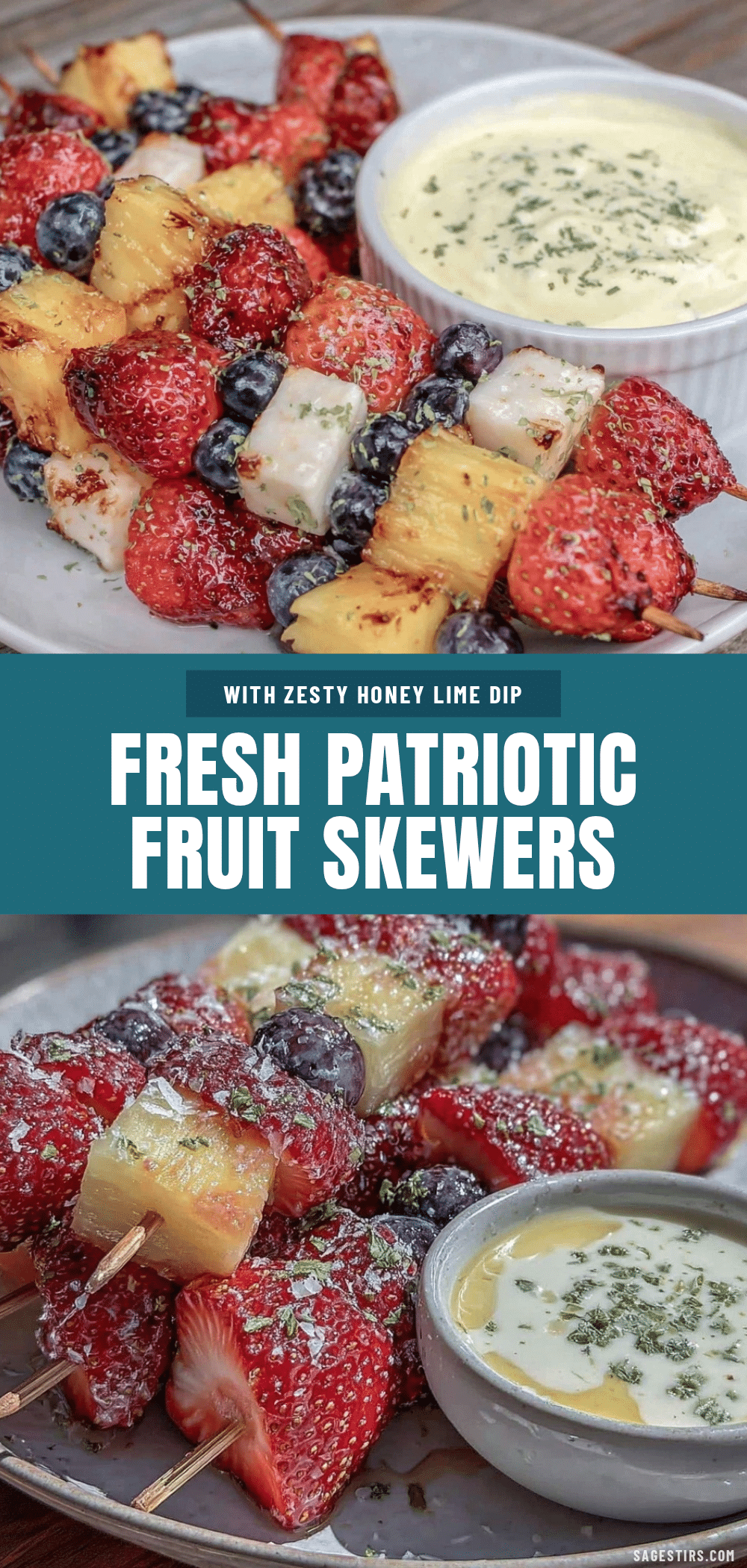 fresh patriotic fruit skewers recipe