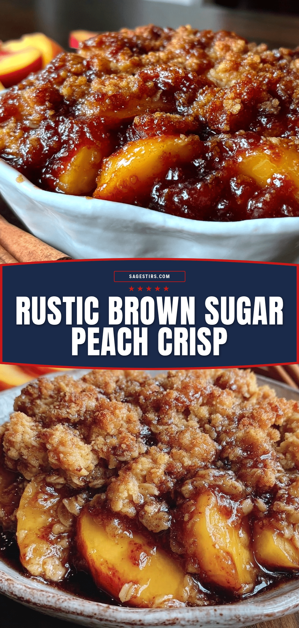 fresh peach crisp recipe