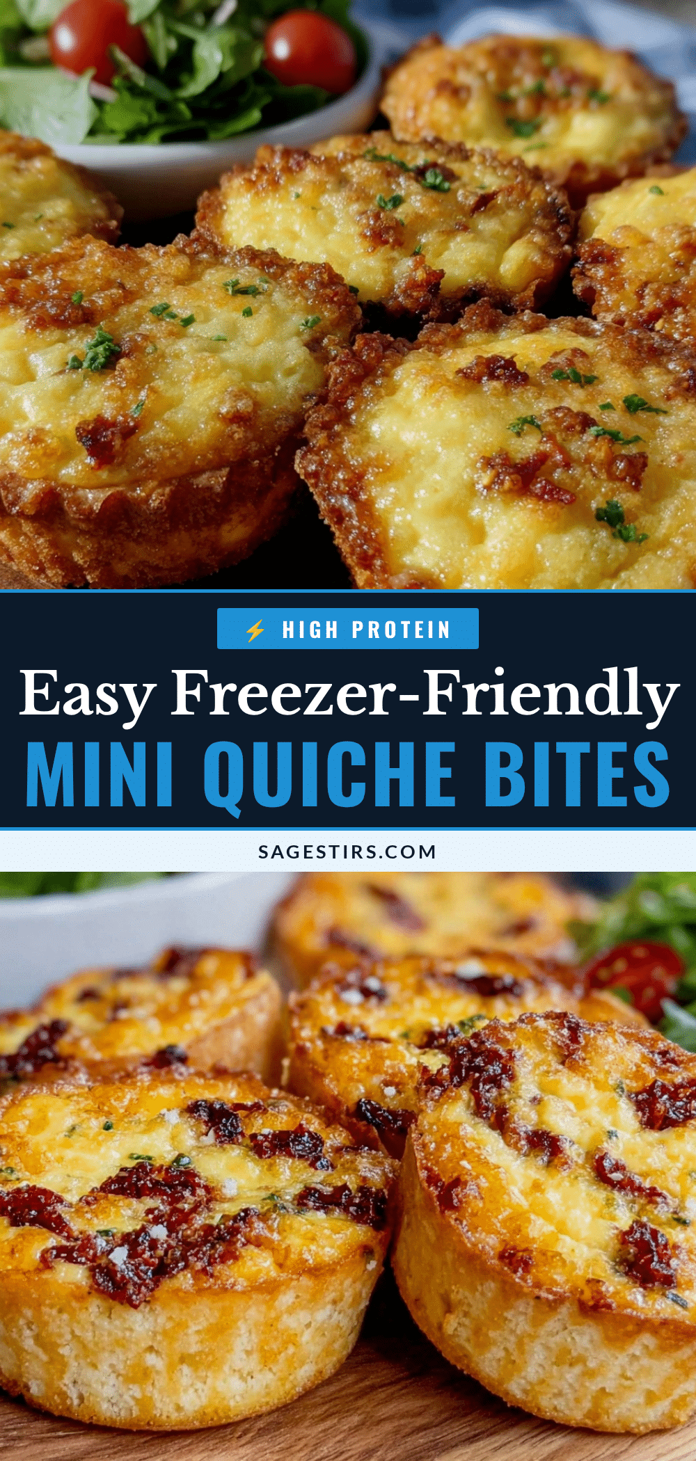 mini muffin tin quiche bites recipe