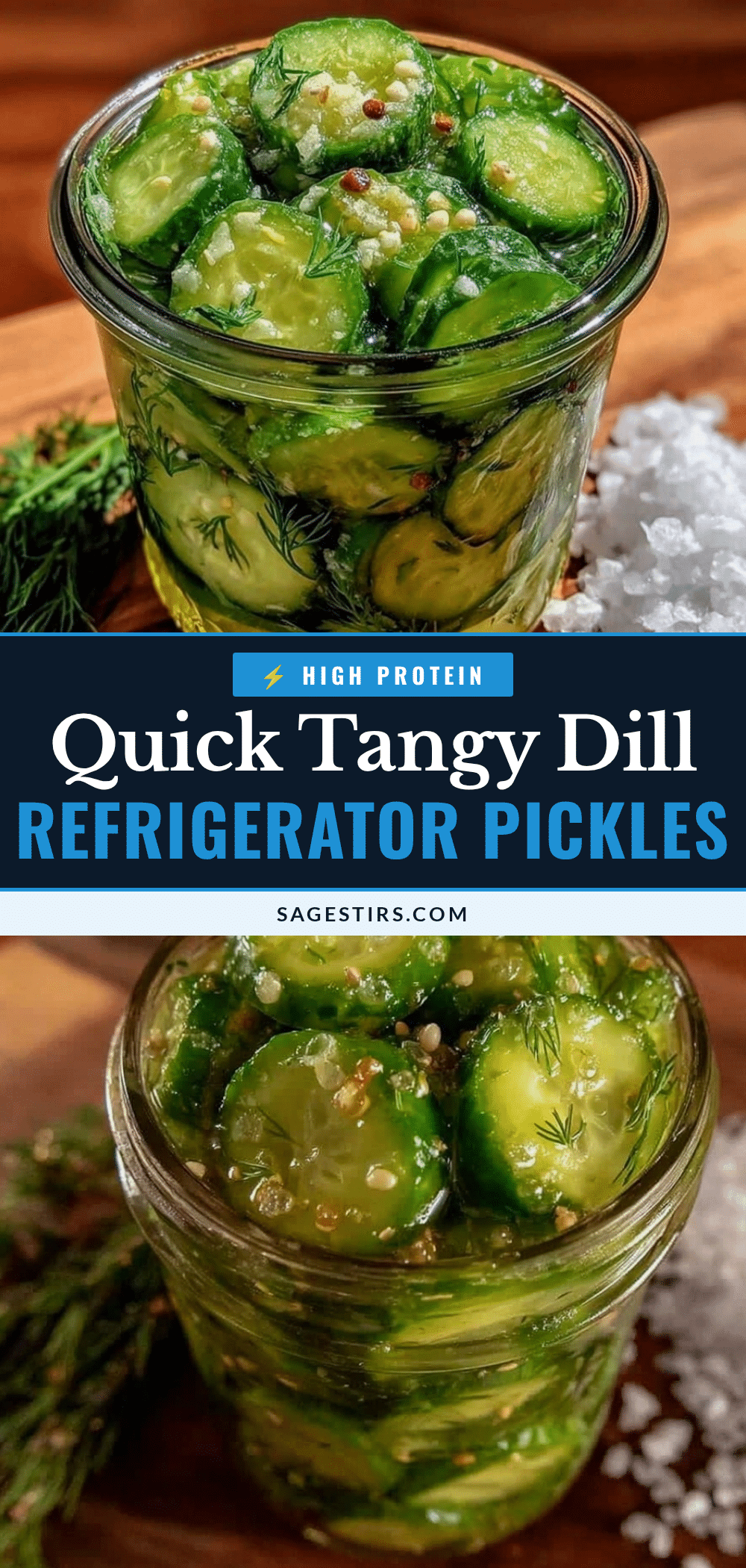 quick tangy dill refrigerator pickles recipe